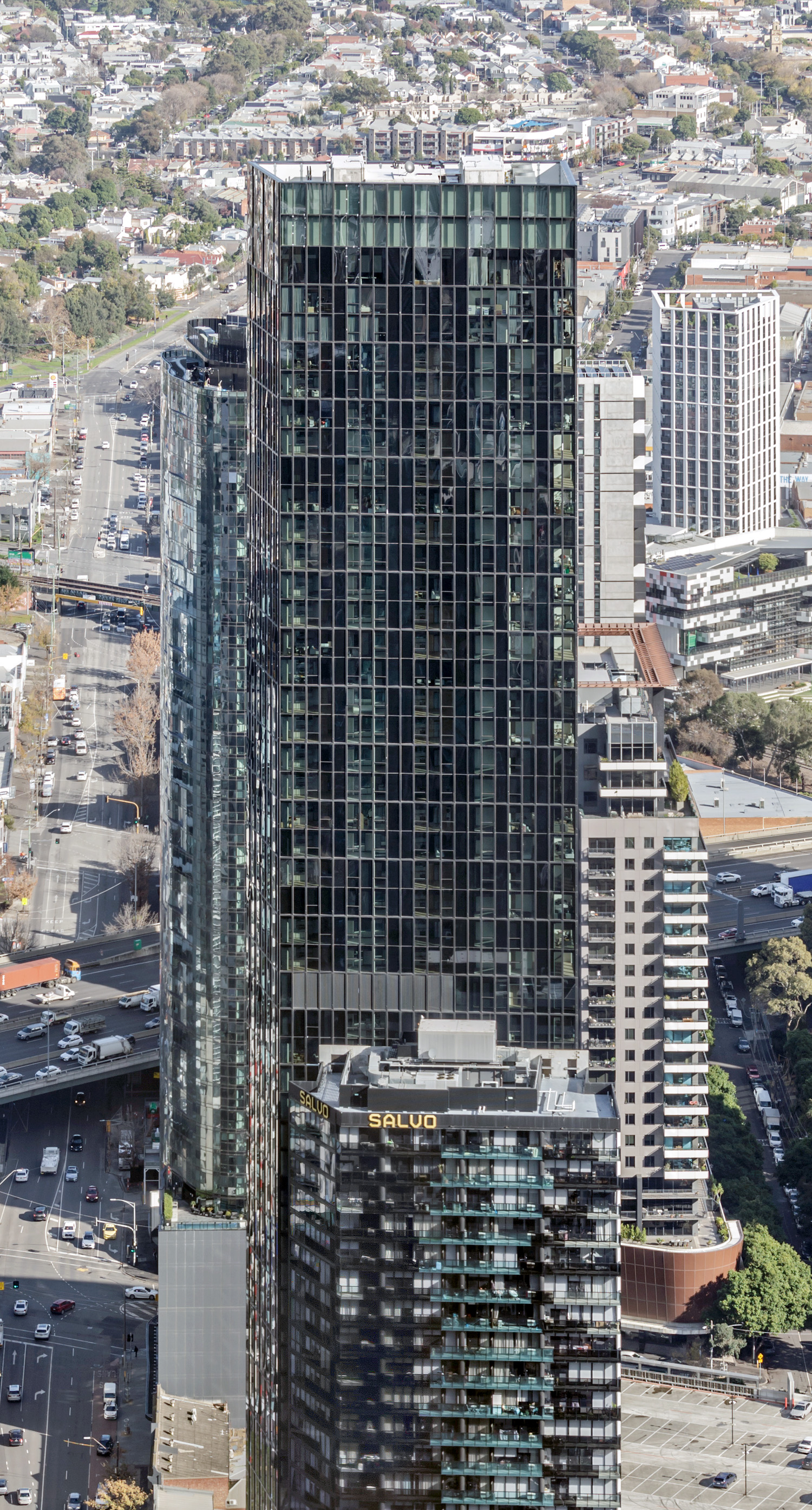 Home Southbank, Melbourne - View from Eureka Tower. © Mathias Beinling