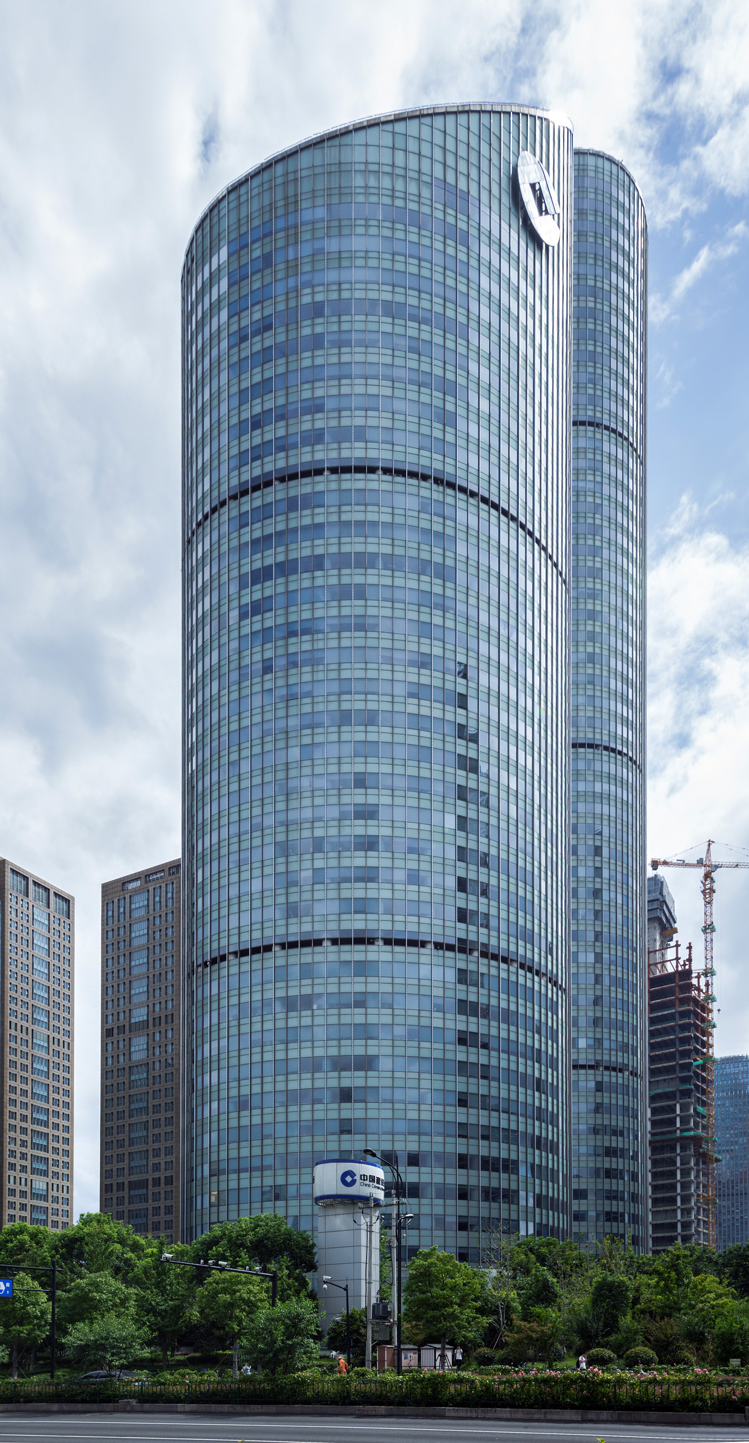 Zhe Jiang Fortune Financial Center Tower 2, Hangzhou - View from the north. © Mathias Beinling