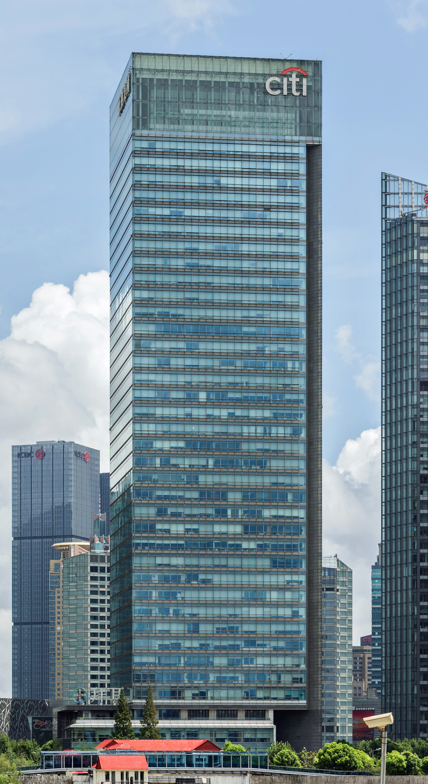 Citigroup Tower, Shanghai - View across Huangpu River. © Mathias Beinling