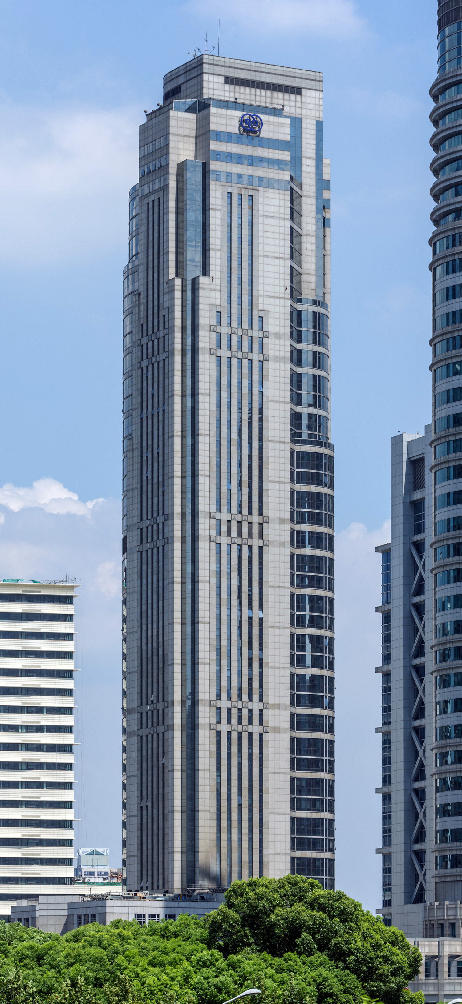 Shanghai Development Bank Tower, Shanghai - View from the southwest. © Mathias Beinling