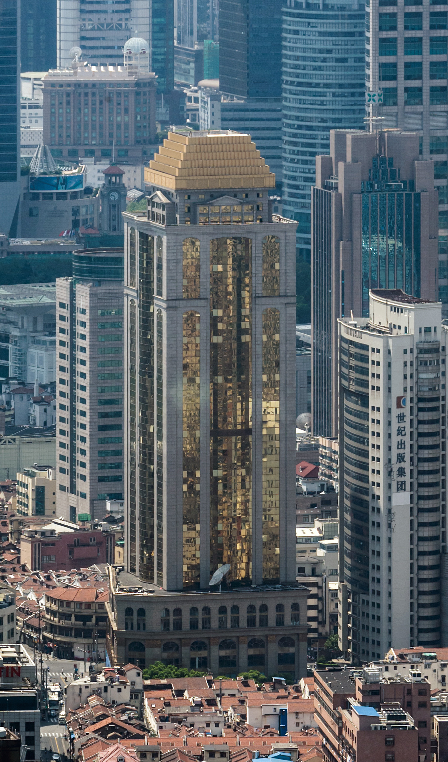 World Trade Tower, Shanghai - View from Jin Mao Tower. © Mathias Beinling