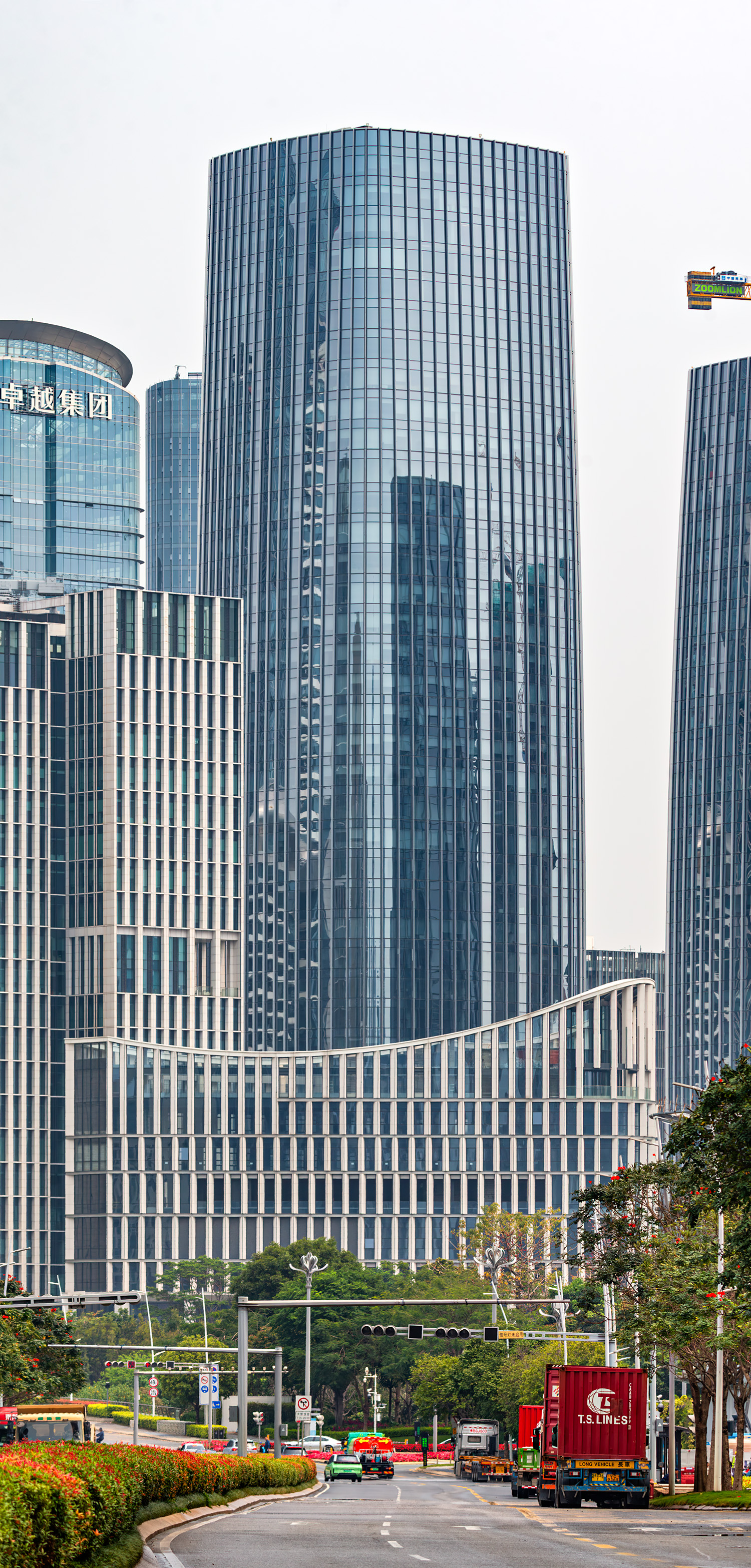 HFCC Tower 1 - View from the southwest