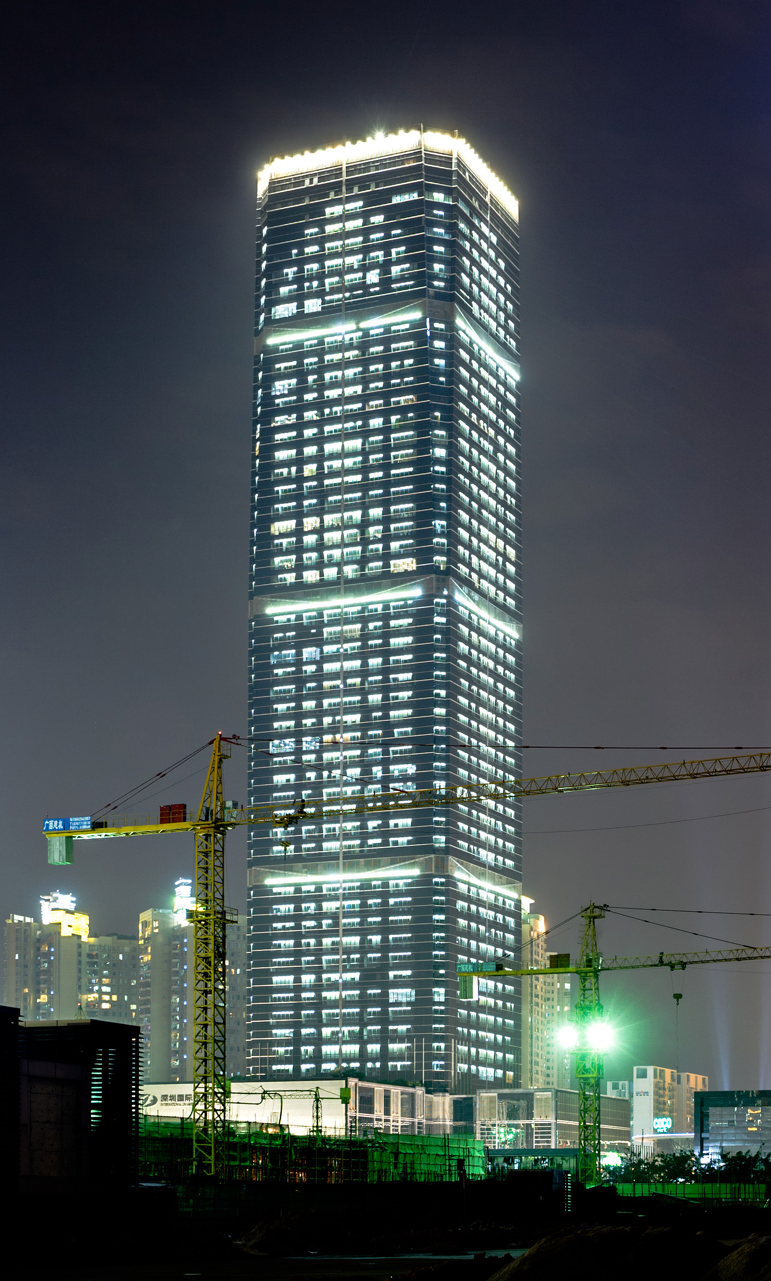 International Chamber of Commerce Tower, Shenzhen - View from the northeast. © Mathias Beinling