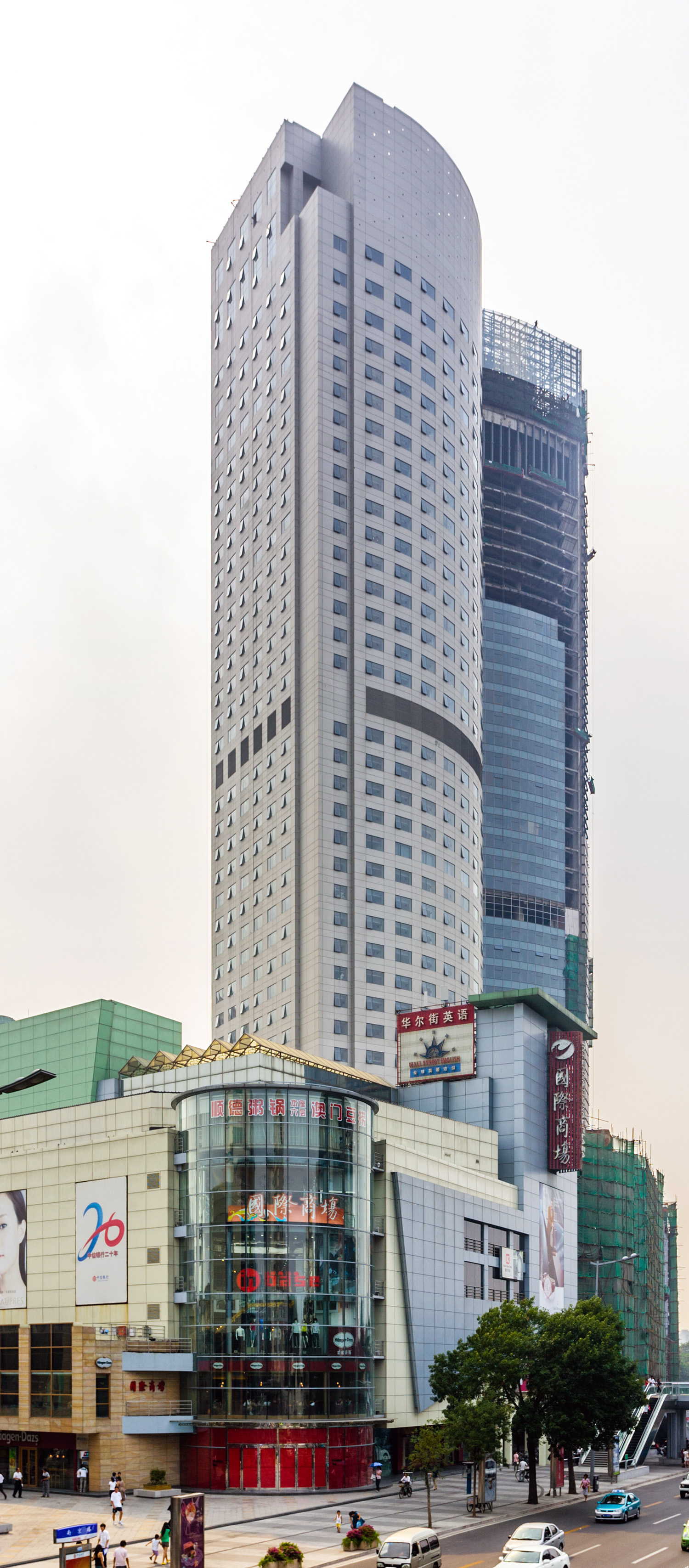 Tianjin Centre East Tower, Tianjin - View from the east. © Mathias Beinling