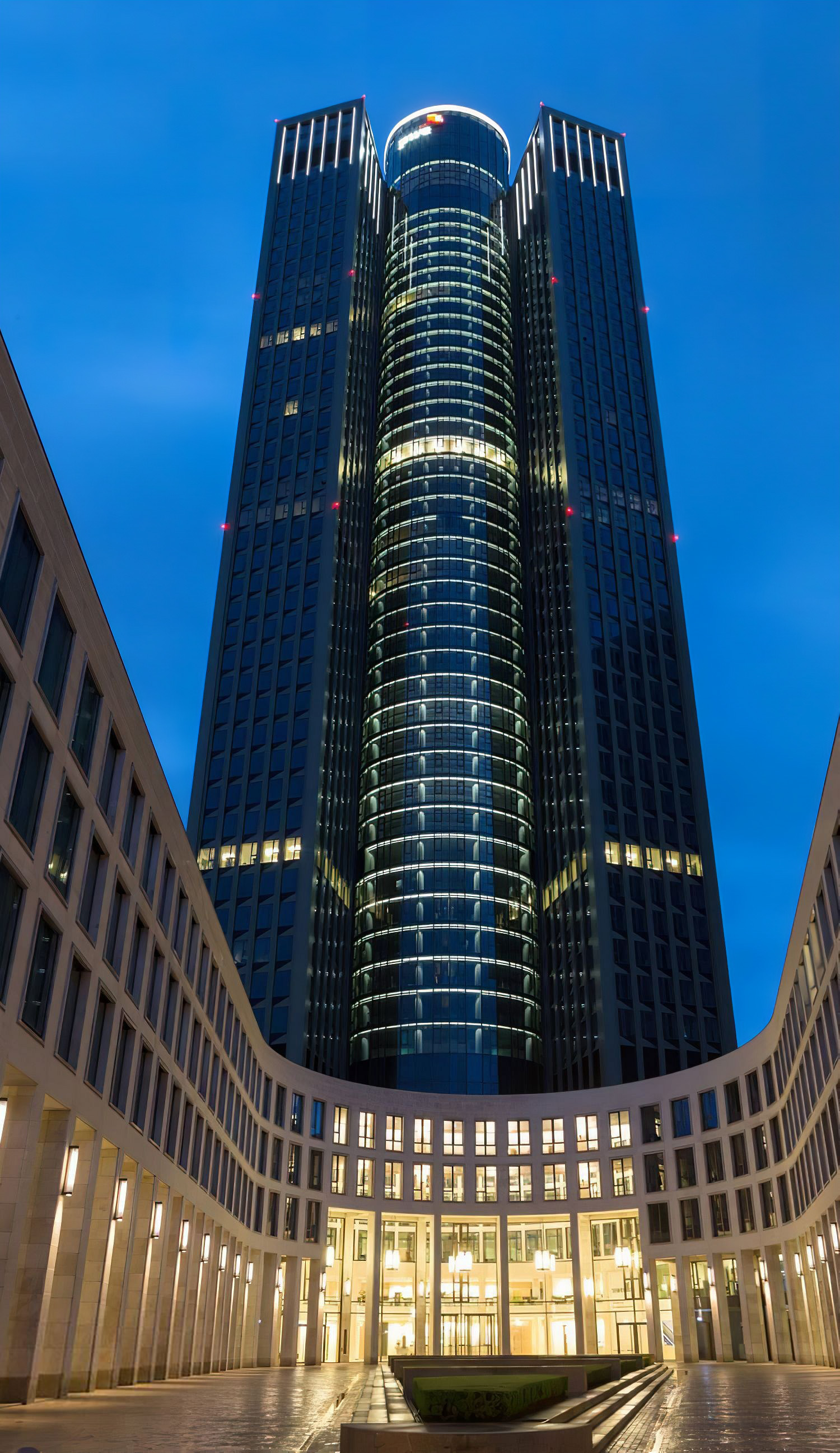Tower 185, Frankfurt - View from the northeast. © Mathias Beinling