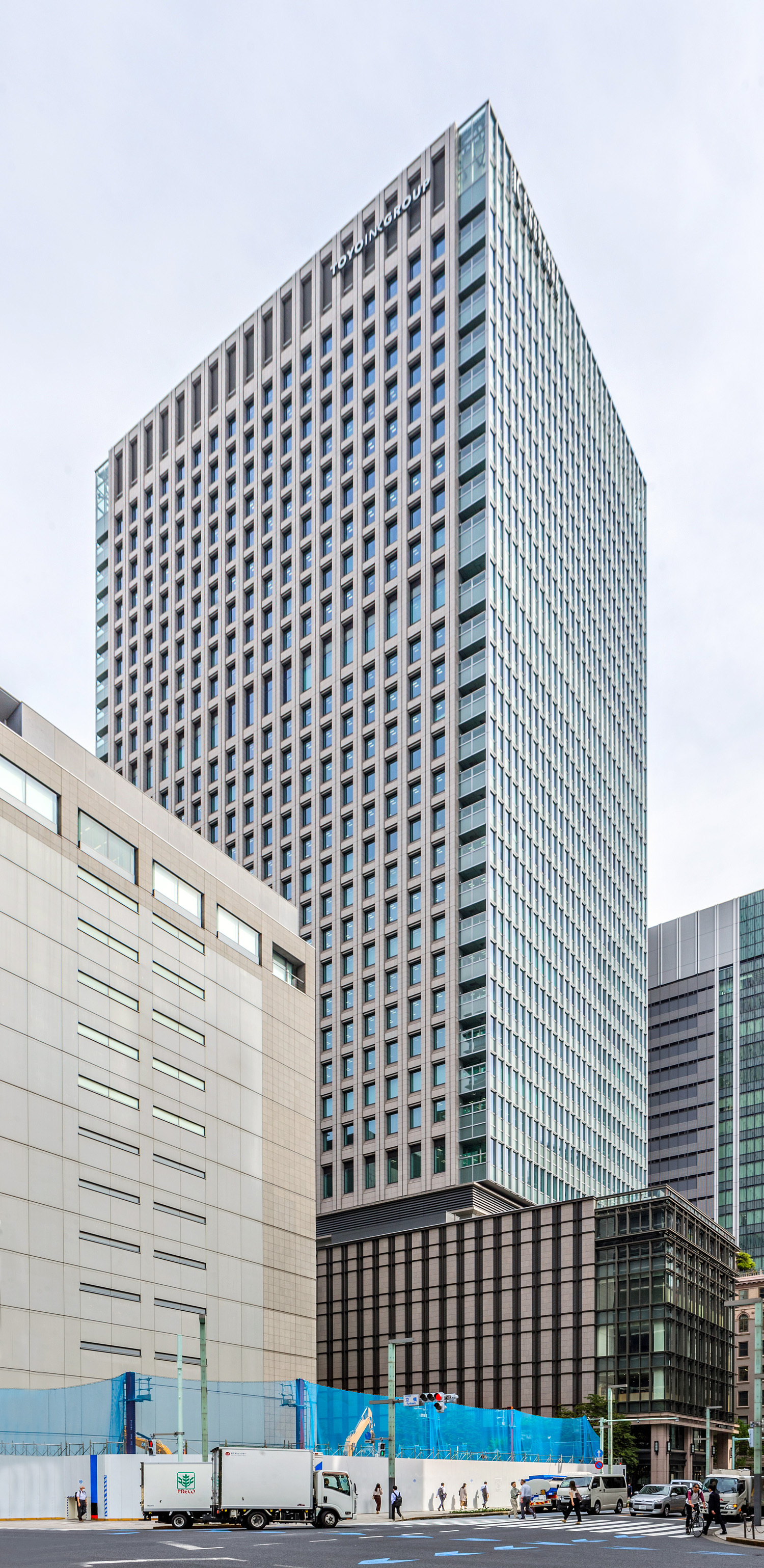 Kyobashi Edogrand, Tokyo - View from the south. © Mathias Beinling