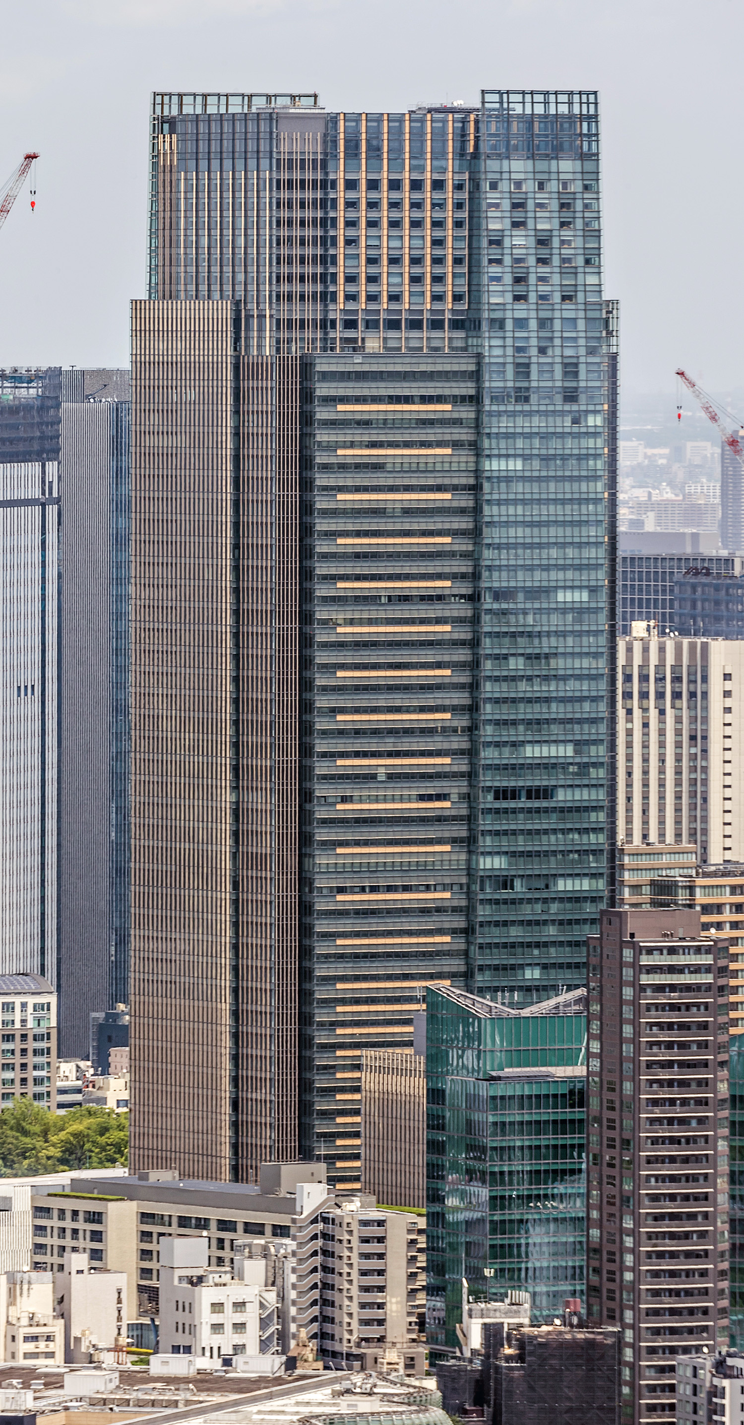 Midtown Tower, Tokyo - View from Shibuya Scramble Square. © Mathias Beinling