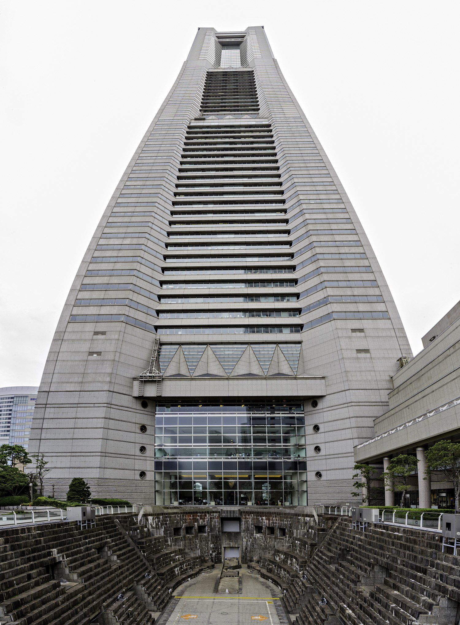 Landmark Tower, Yokohama - Vertical Panorama. © Mathias Beinling