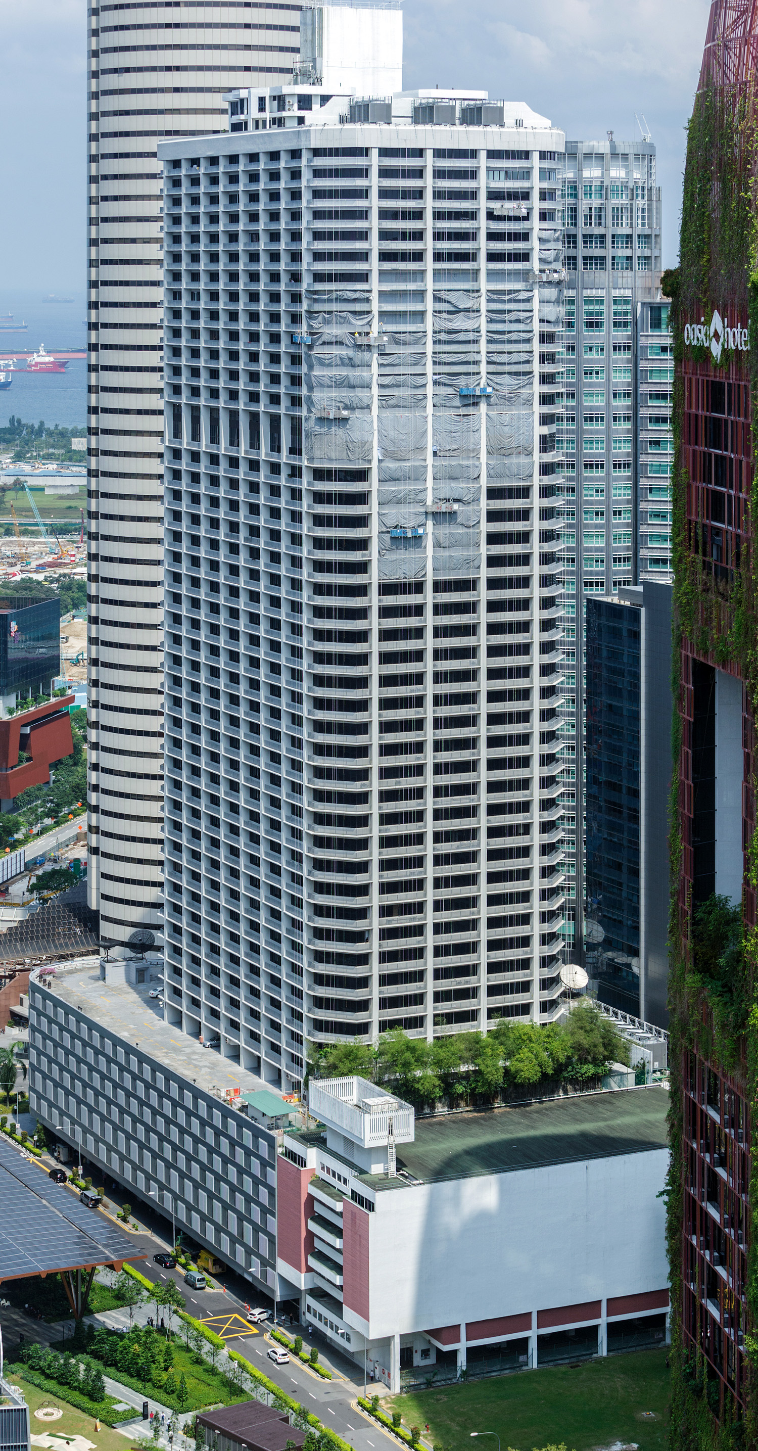 International Plaza, Singapore - View from Pinnacle@Duxton. © Mathias Beinling