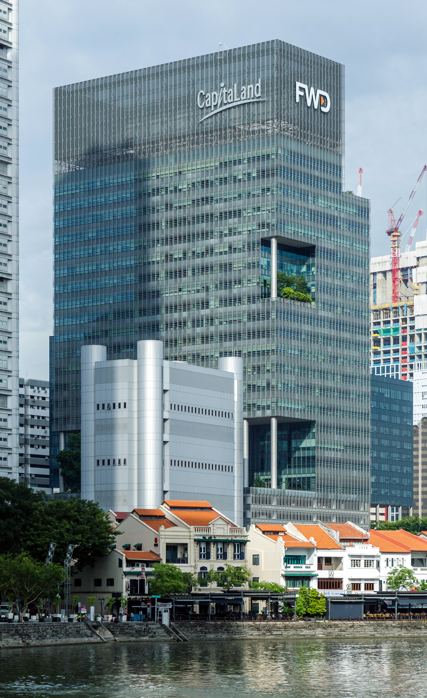One George Street, Singapore - View from the east. © Mathias Beinling