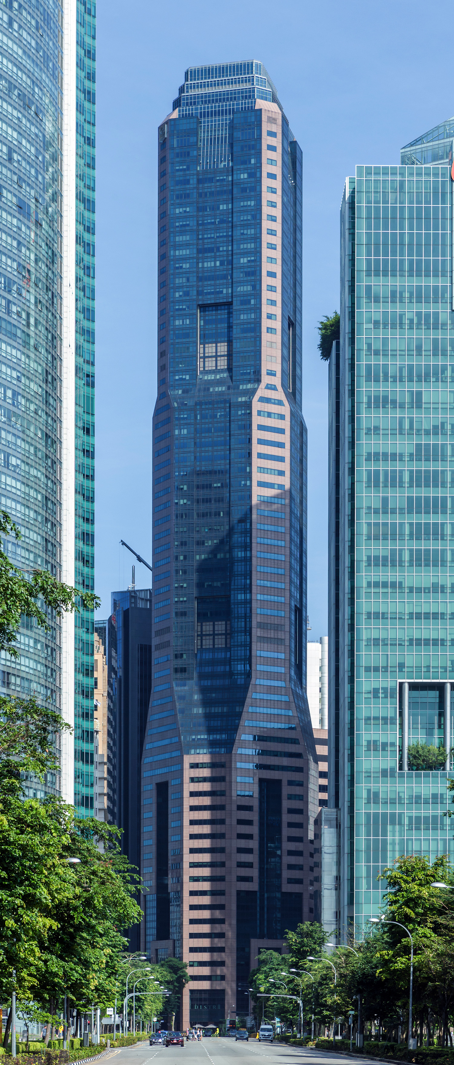Republic Plaza, Singapore - View from the southeast. © Mathias Beinling