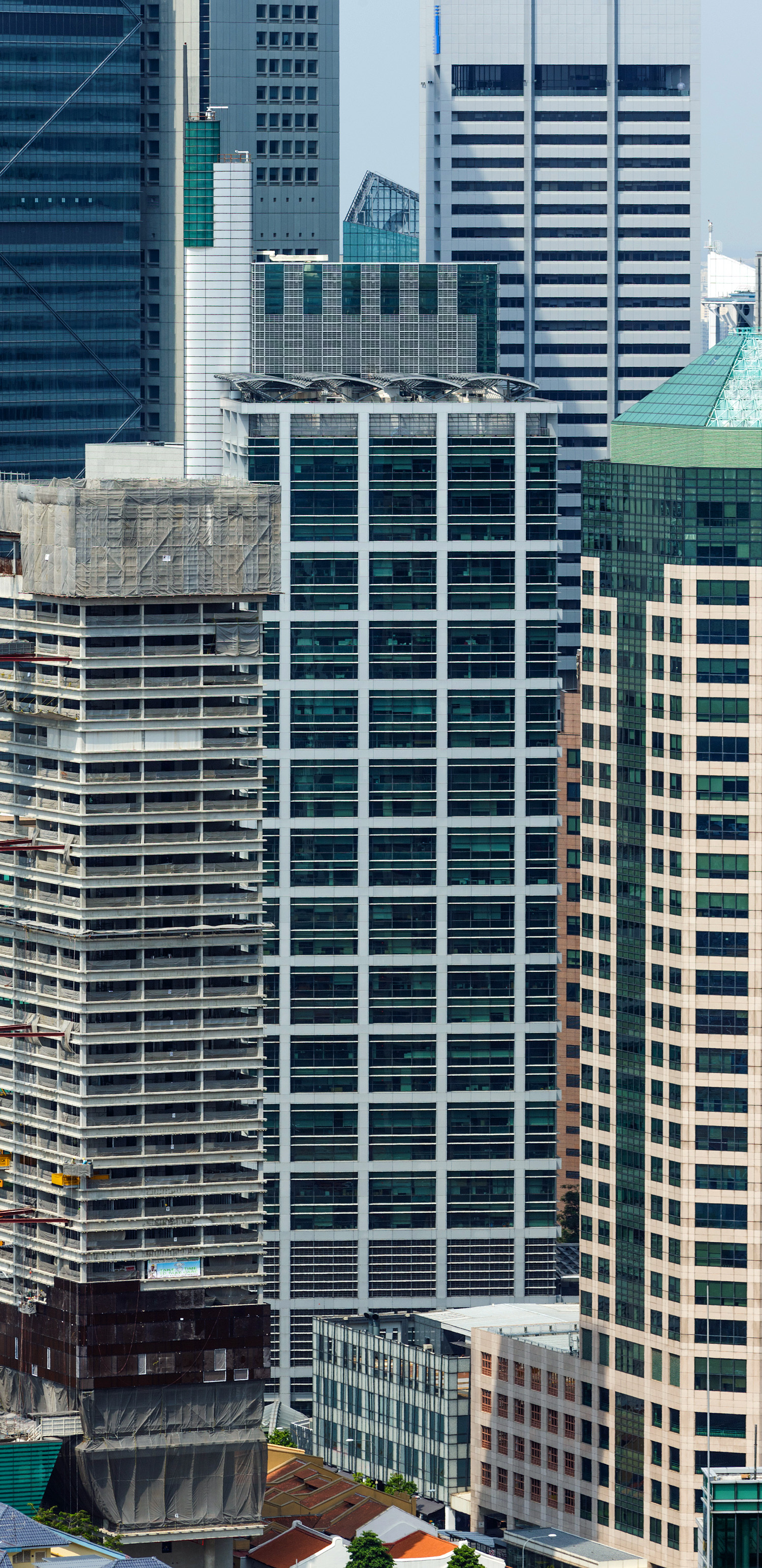 Samsung Hub, Singapore - View from Pinnacle@Duxton. © Mathias Beinling
