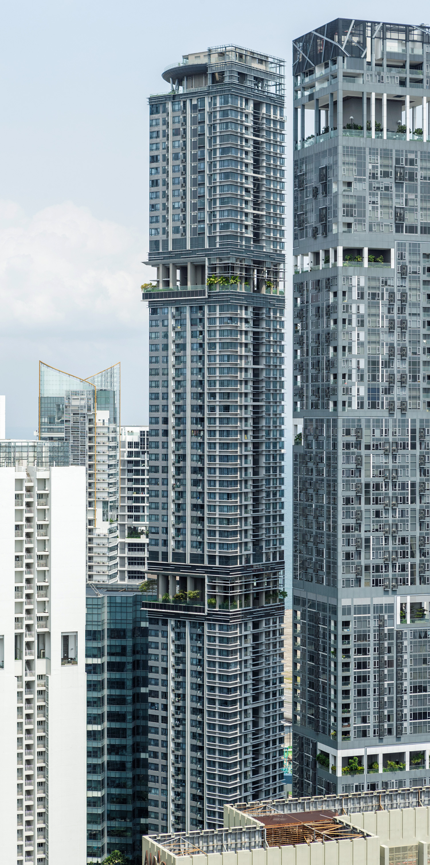 Skysuites @ Anson Enggor Street, Singapore - View from Pinnacle@Duxton. © Mathias Beinling