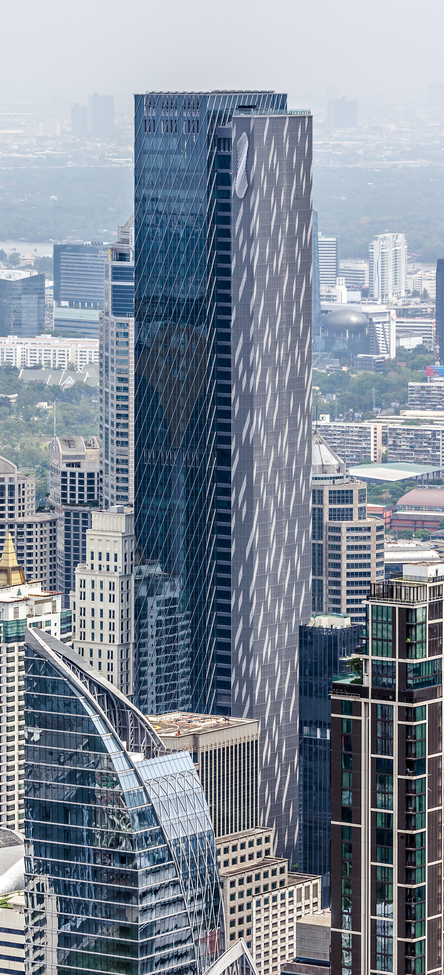 One City Centre, Bangkok - View from Baiyoke Tower II. © Mathias Beinling
