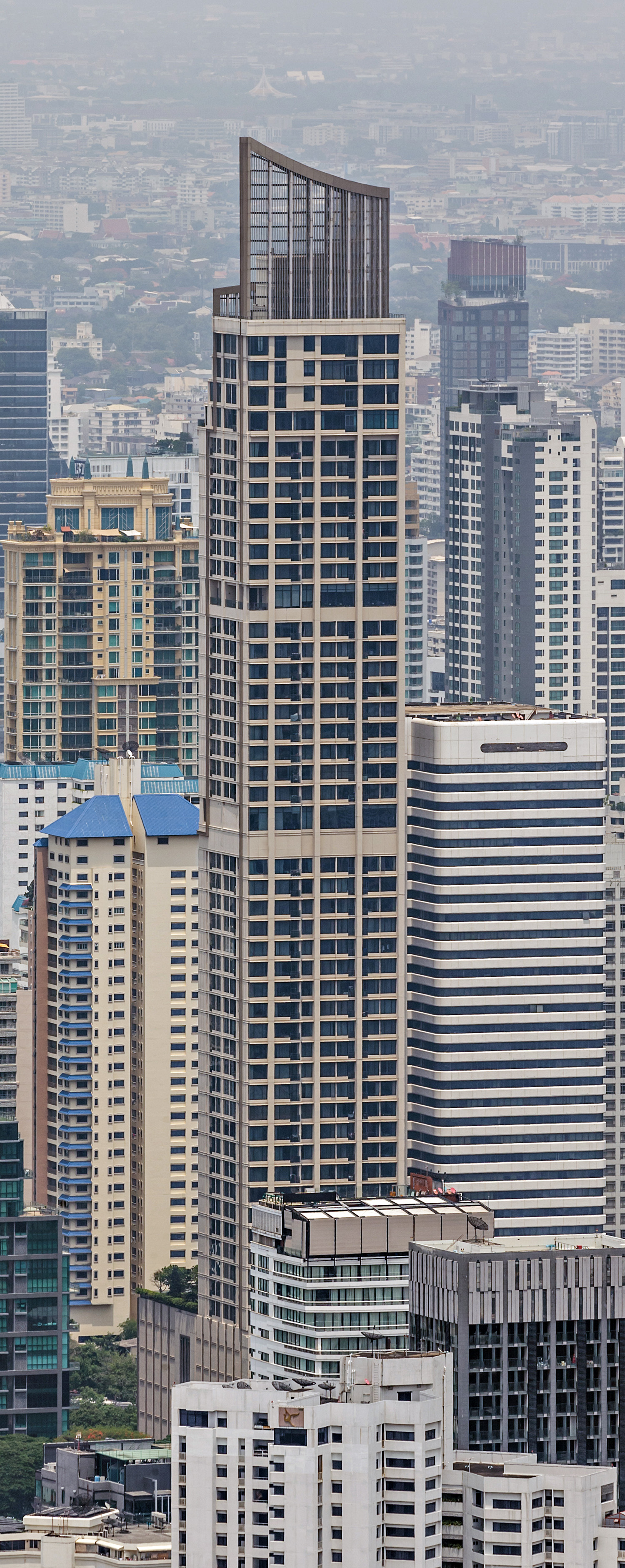 The ESSE Asoke, Bangkok - View from Baiyoke Tower II. © Mathias Beinling
