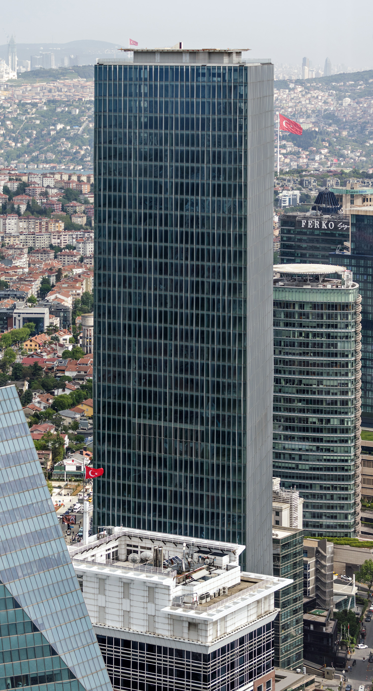 Istanbul Tower 205, Istanbul - View from Sapphire Tower. © Mathias Beinling