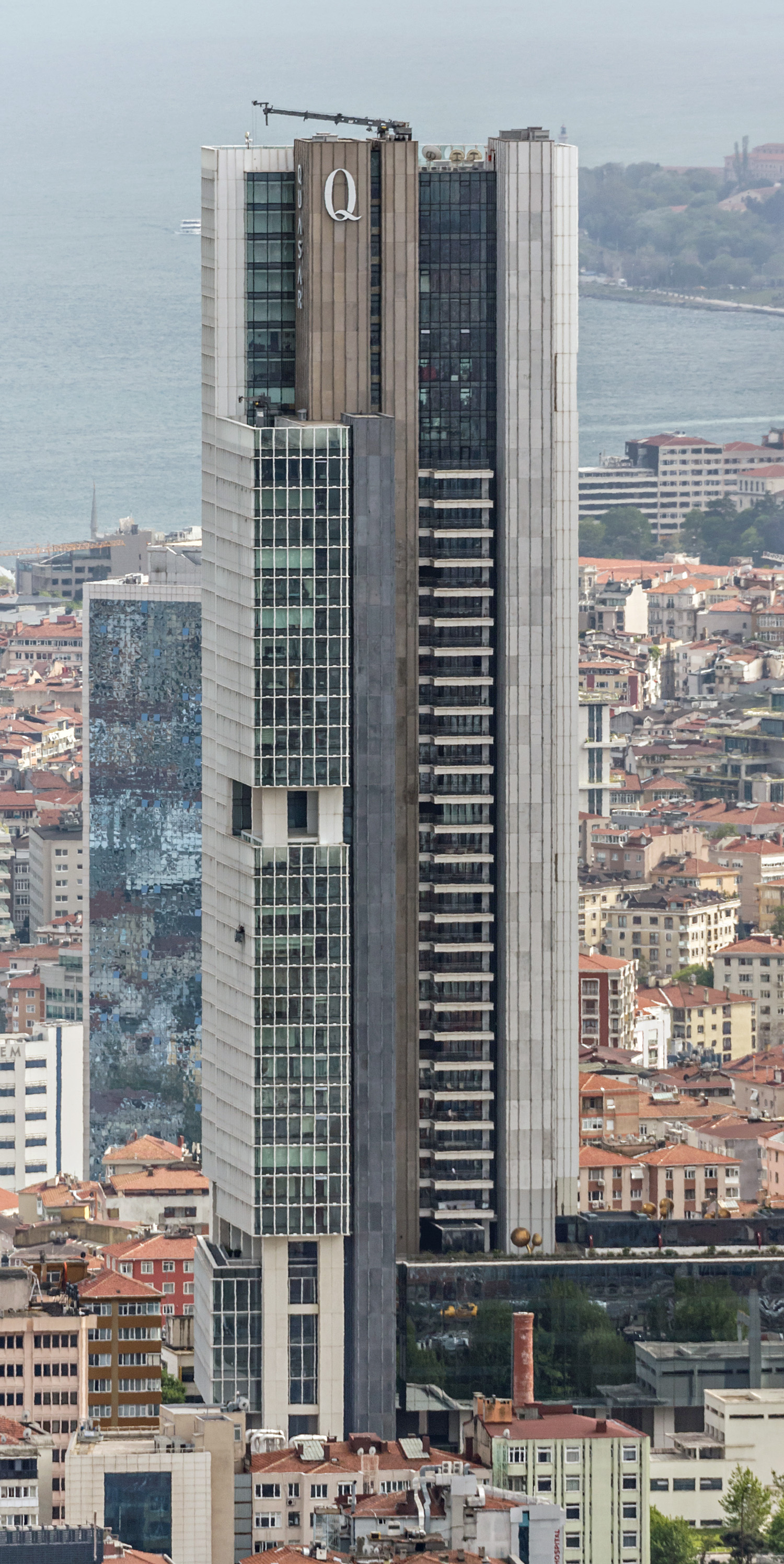 Quasar Residences, Istanbul - View from Sapphire Tower. © Mathias Beinling
