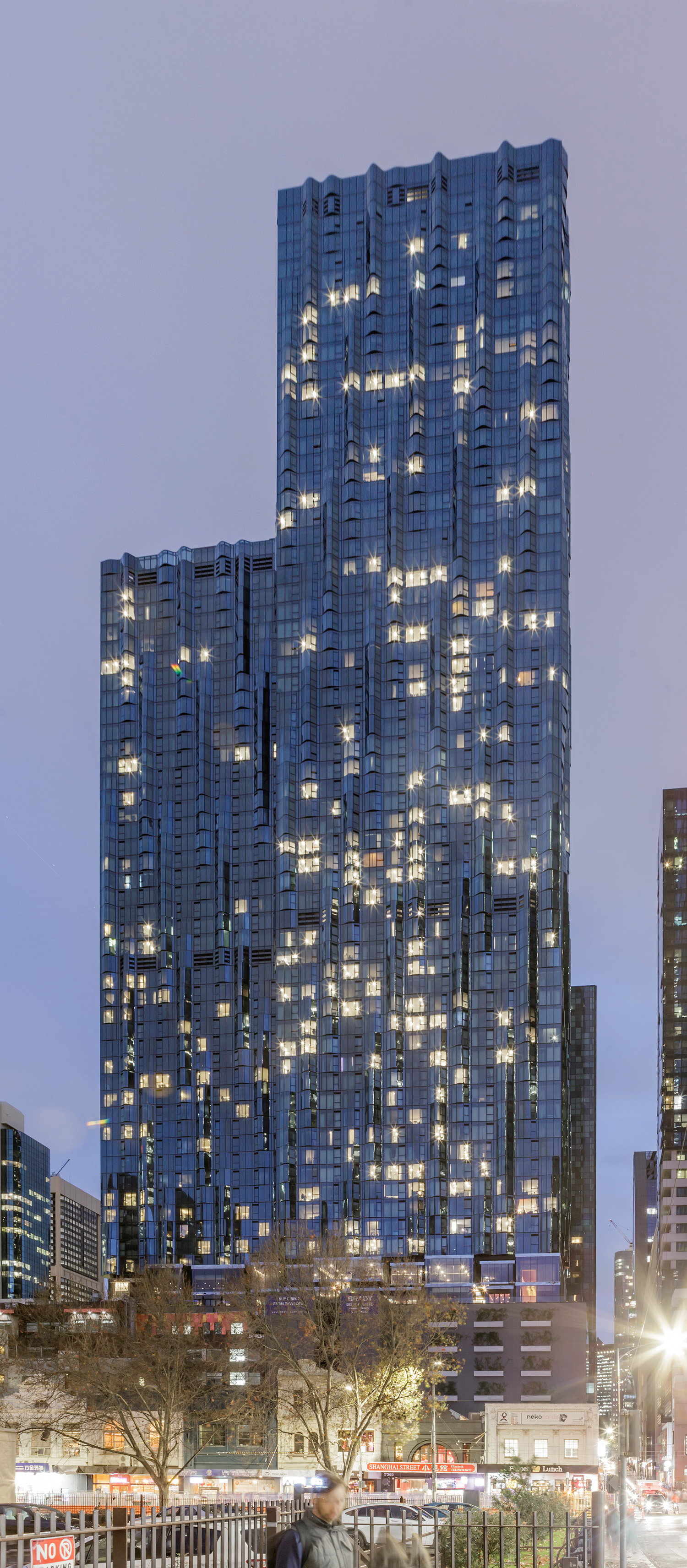 380 Lonsdale Street, Melbourne - View from the northeast. © Mathias Beinling