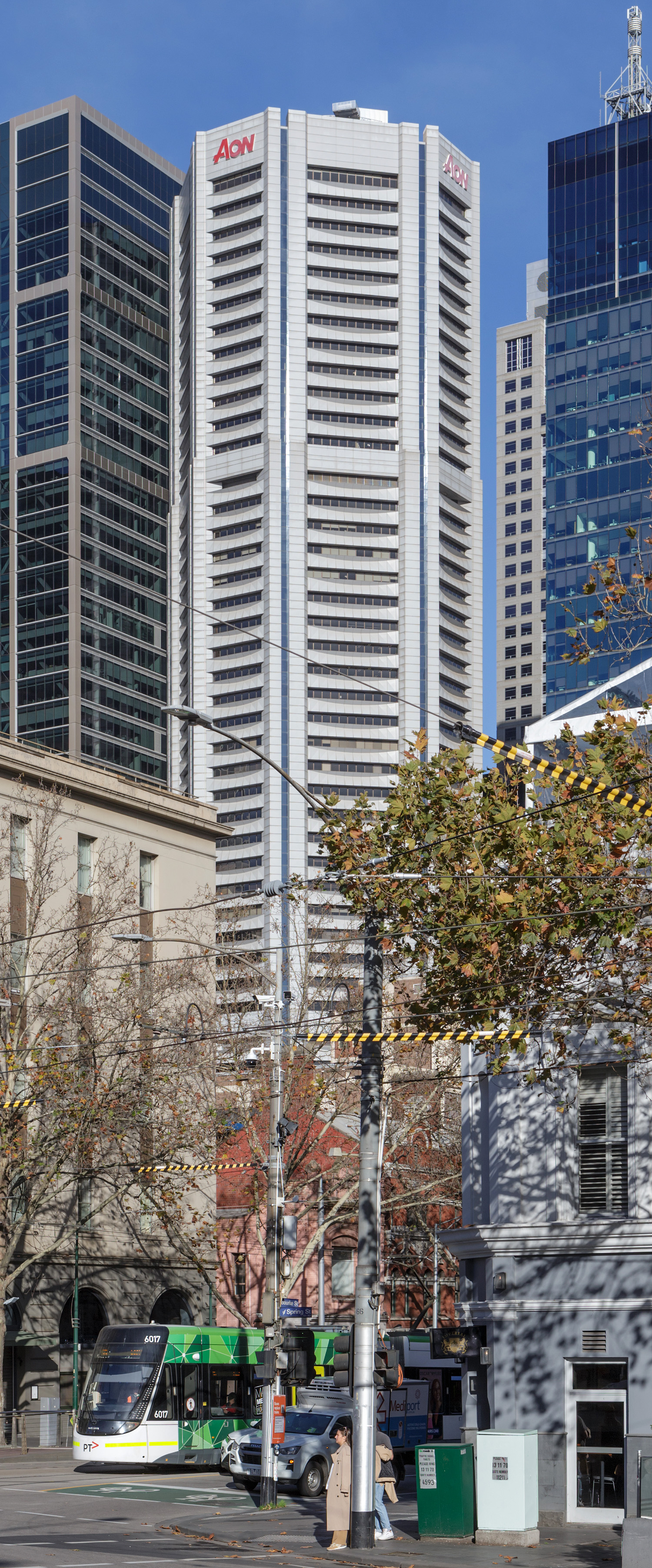 80 Collins Street, Melbourne - View from the northeast. © Mathias Beinling