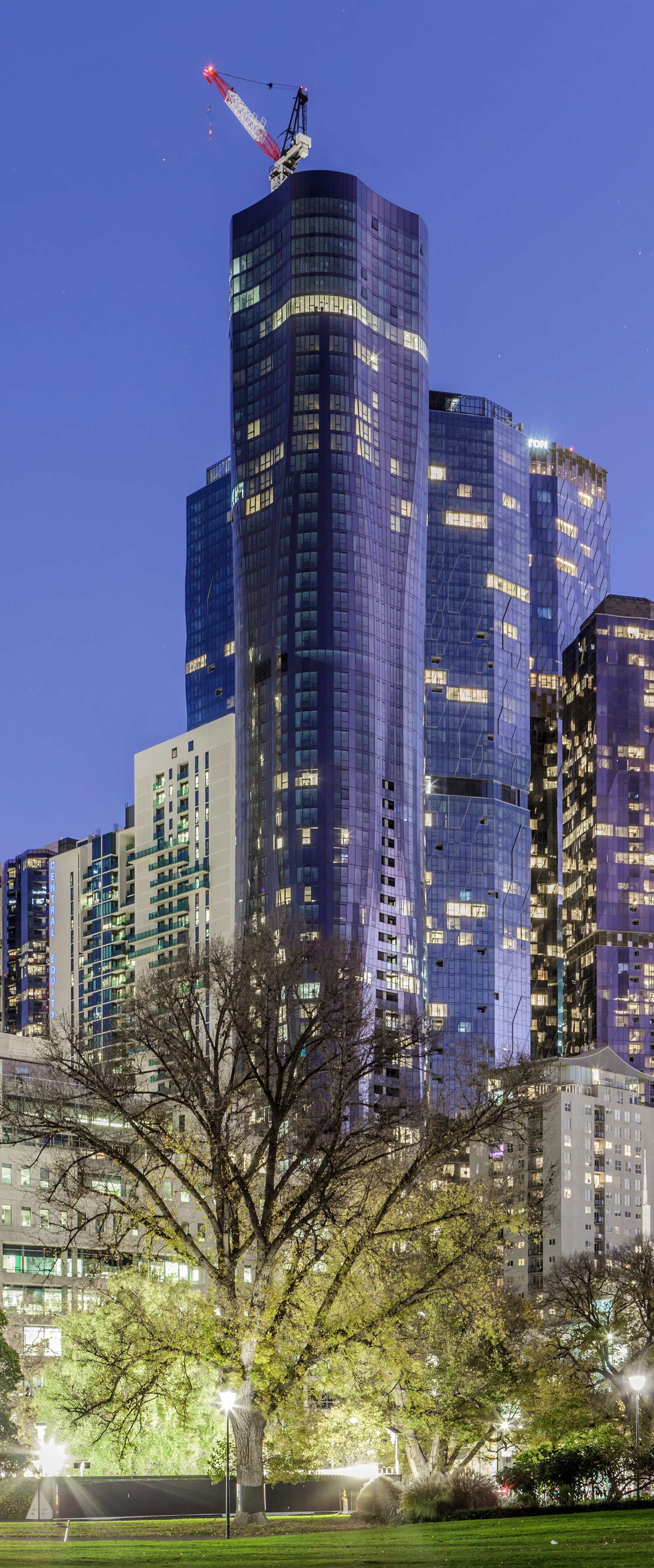Aspire Melbourne, Melbourne - View from the north. © Mathias Beinling