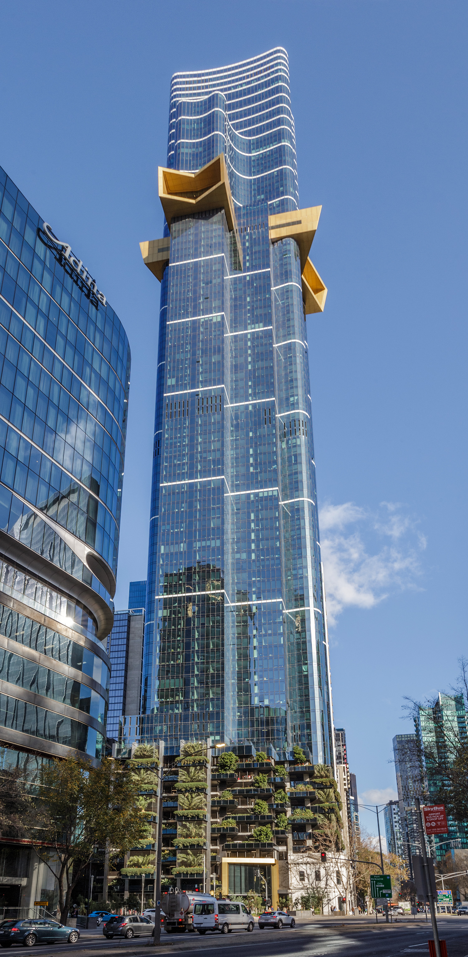 Australia 108, Melbourne - View from the northeast. © Mathias Beinling