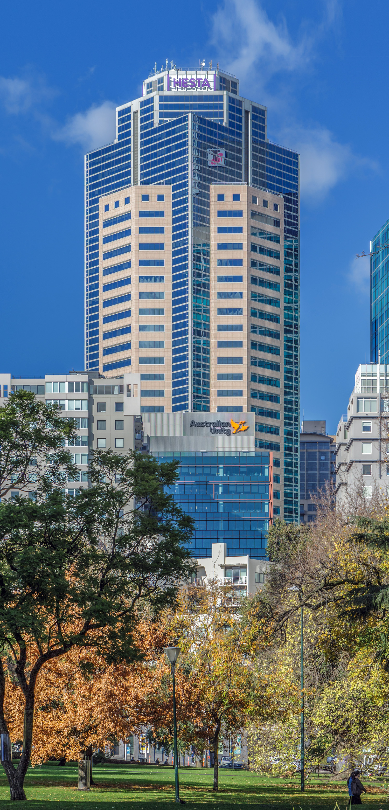 Casselden Place, Melbourne - View from the north. © Mathias Beinling