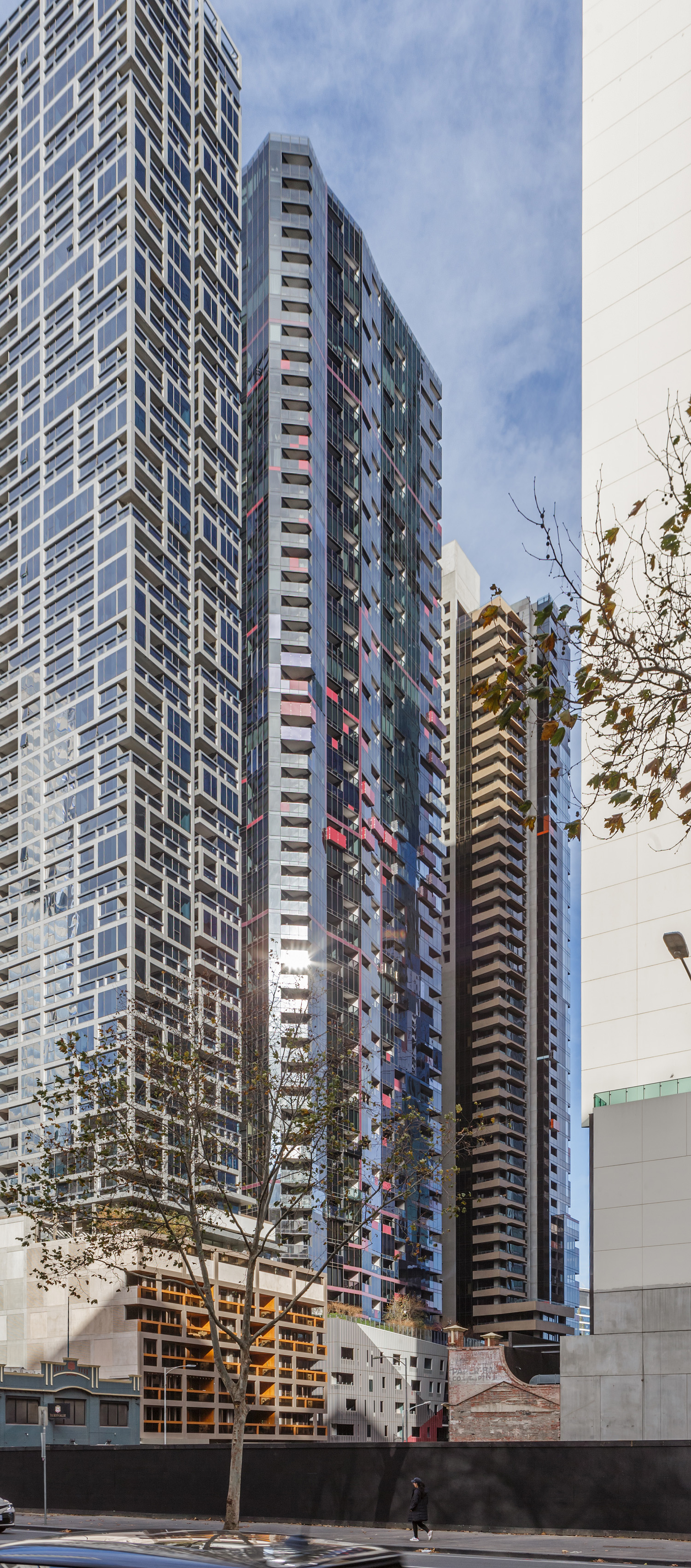Manhattan @ Upper West Side, Melbourne - View from the north. © Mathias Beinling