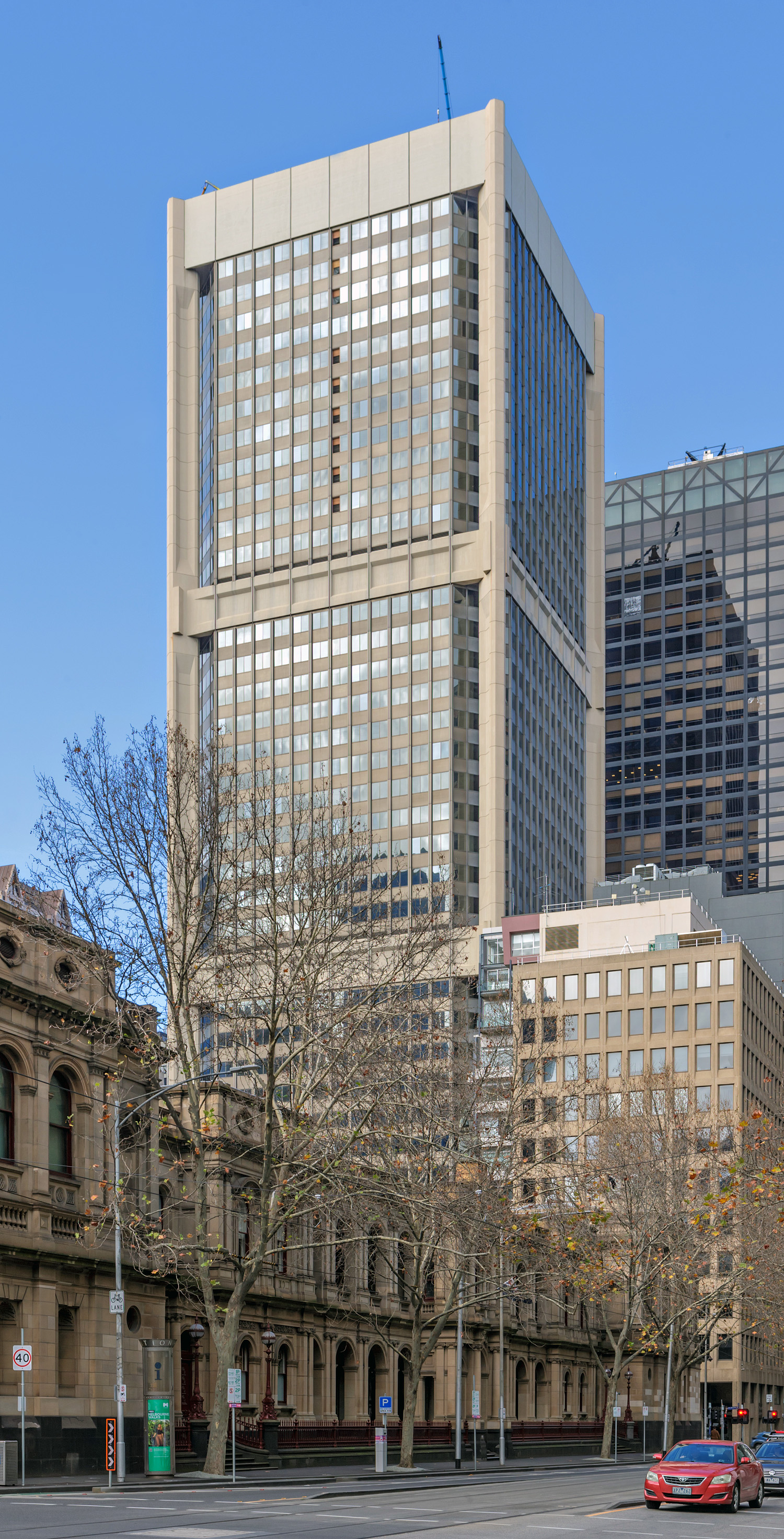 National Bank House, Melbourne - View from the northwest. © Mathias Beinling