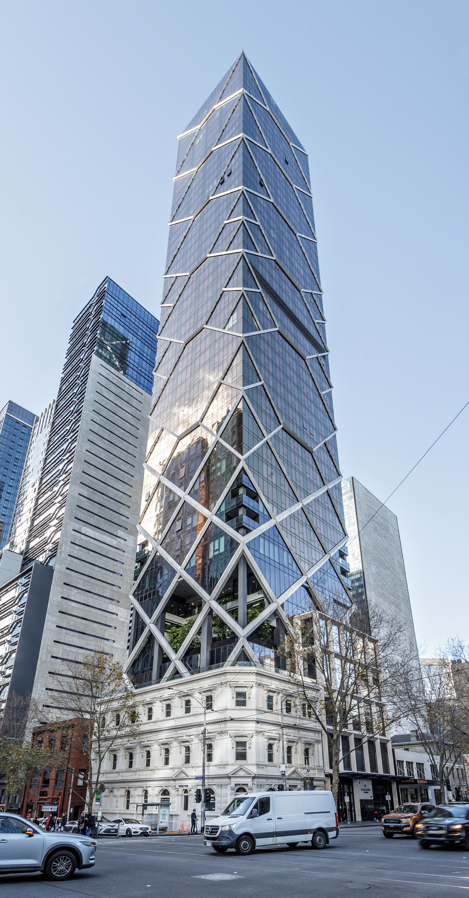 Paragon, Melbourne - Looking up. © Mathias Beinling