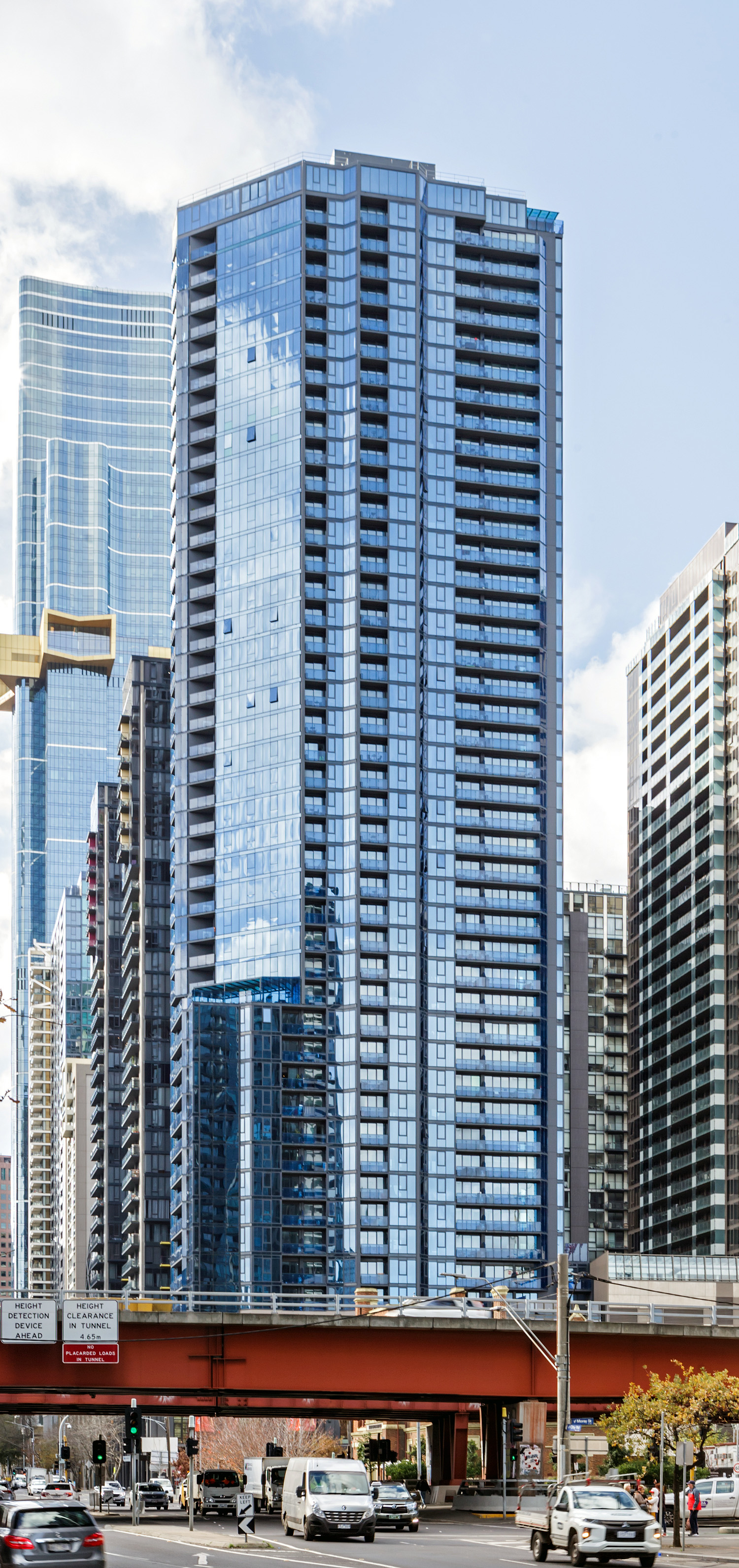 Southbank Central, Melbourne - View frpm the southwest. © Mathias Beinling