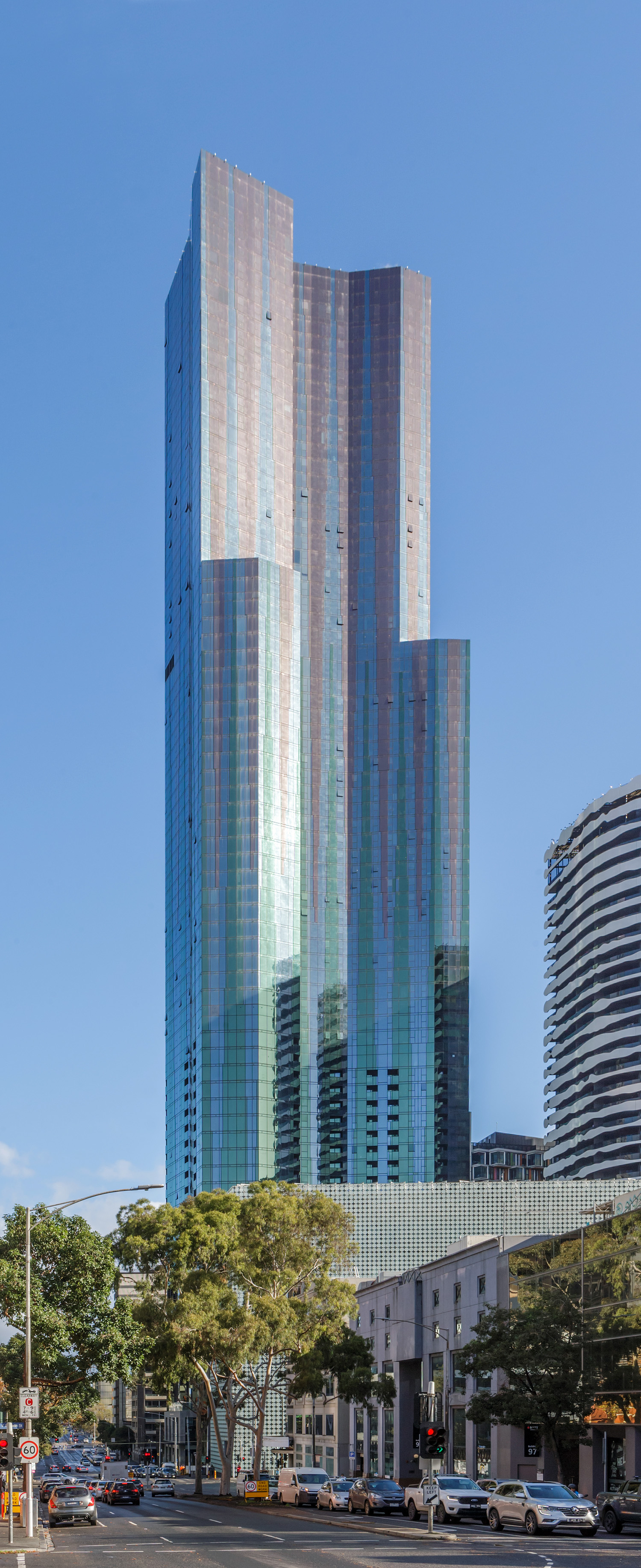 Swanston Central, Melbourne - View from the east. © Mathias Beinling