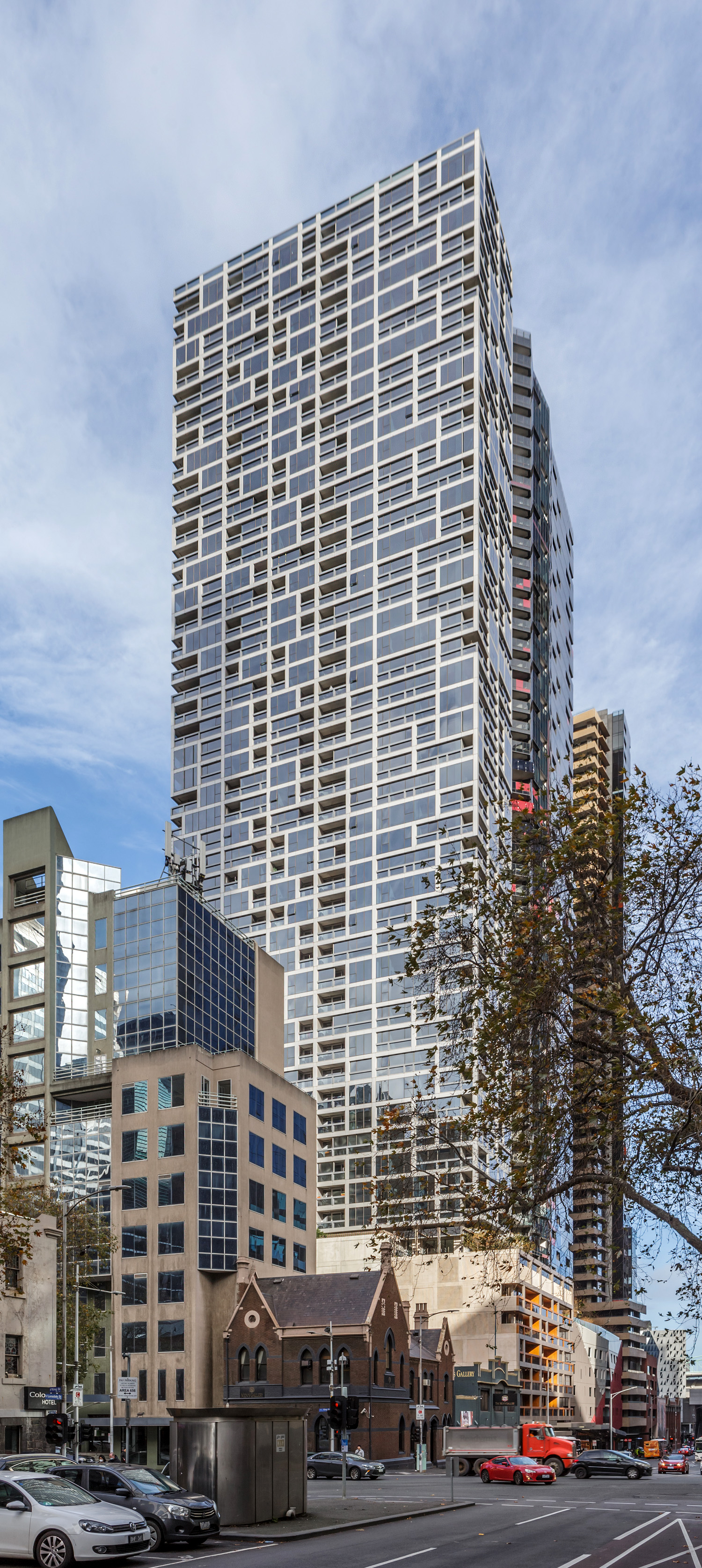 The Fifth, Melbourne - View from the northeast. © Mathias Beinling