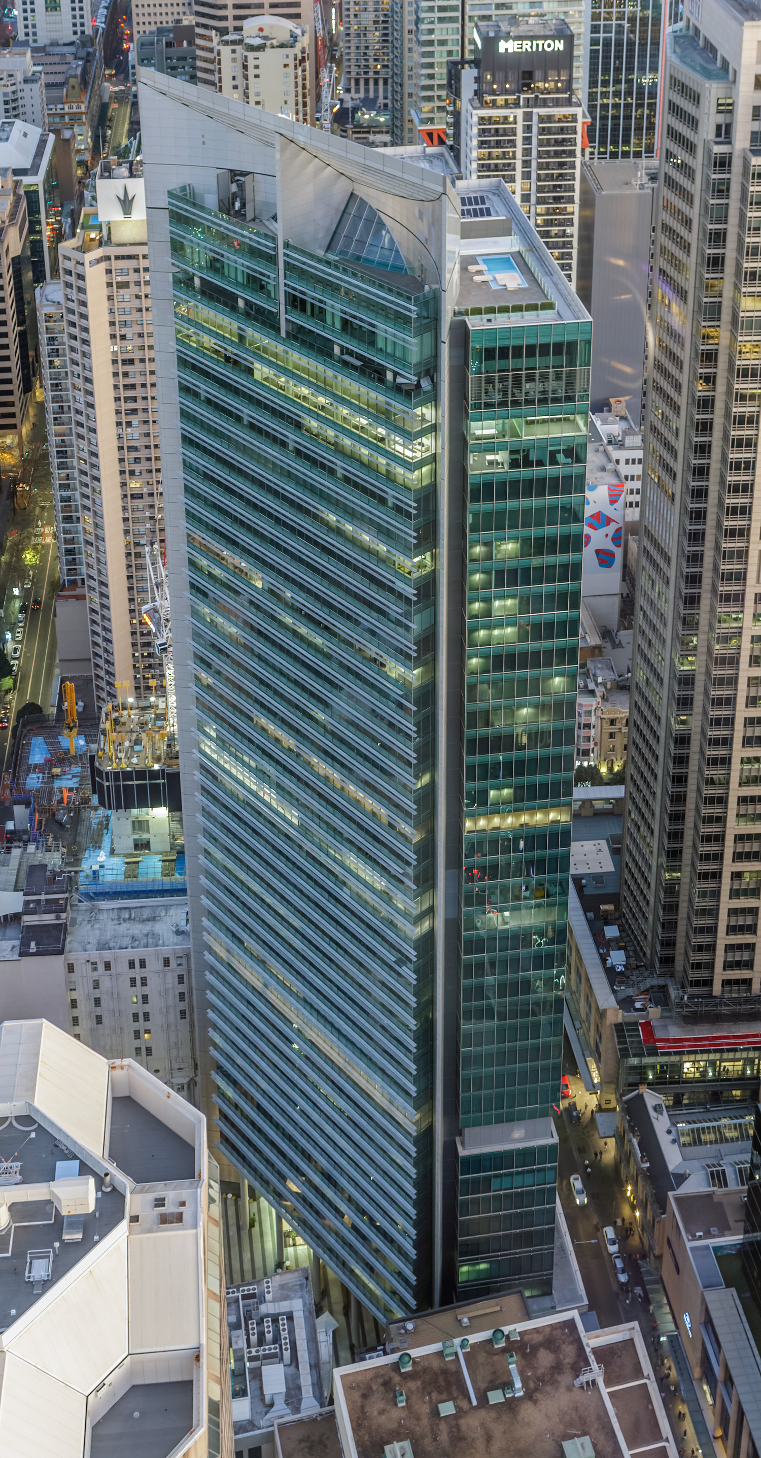 ANZ Tower, Sydney - View from Sydney Tower. © Mathias Beinling