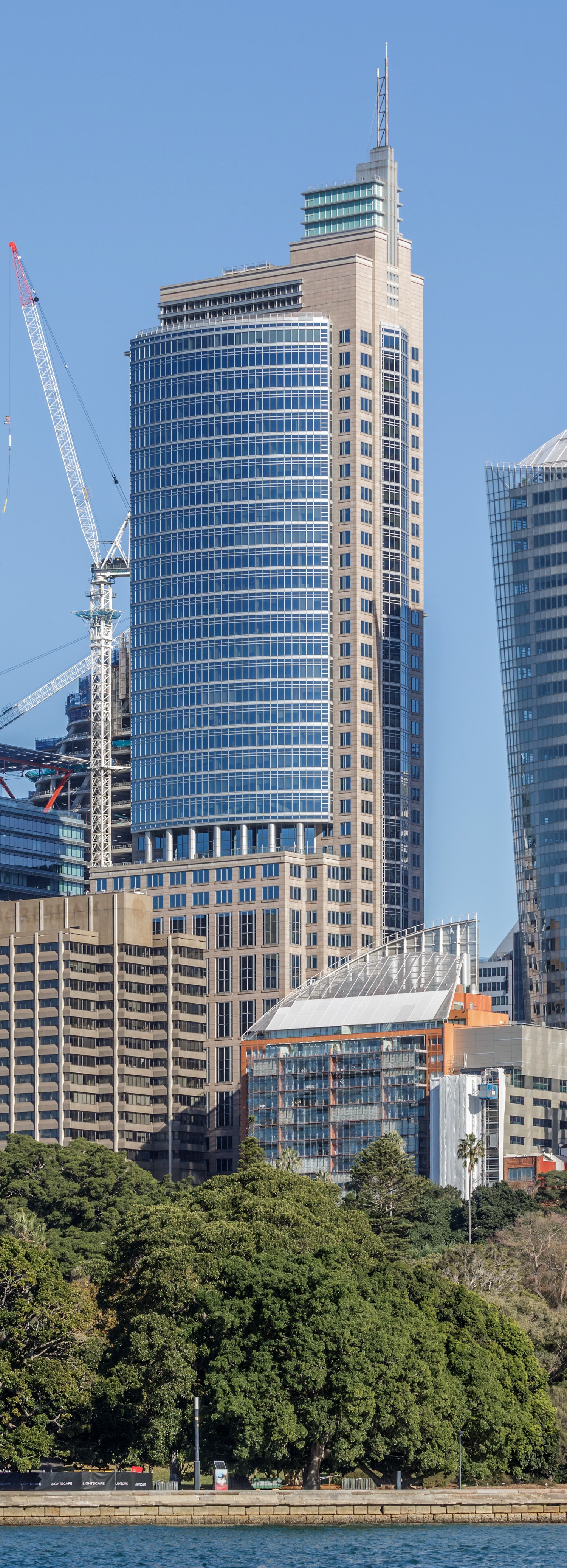 Chifley Tower, Sydney - View from the northeast. © Mathias Beinling