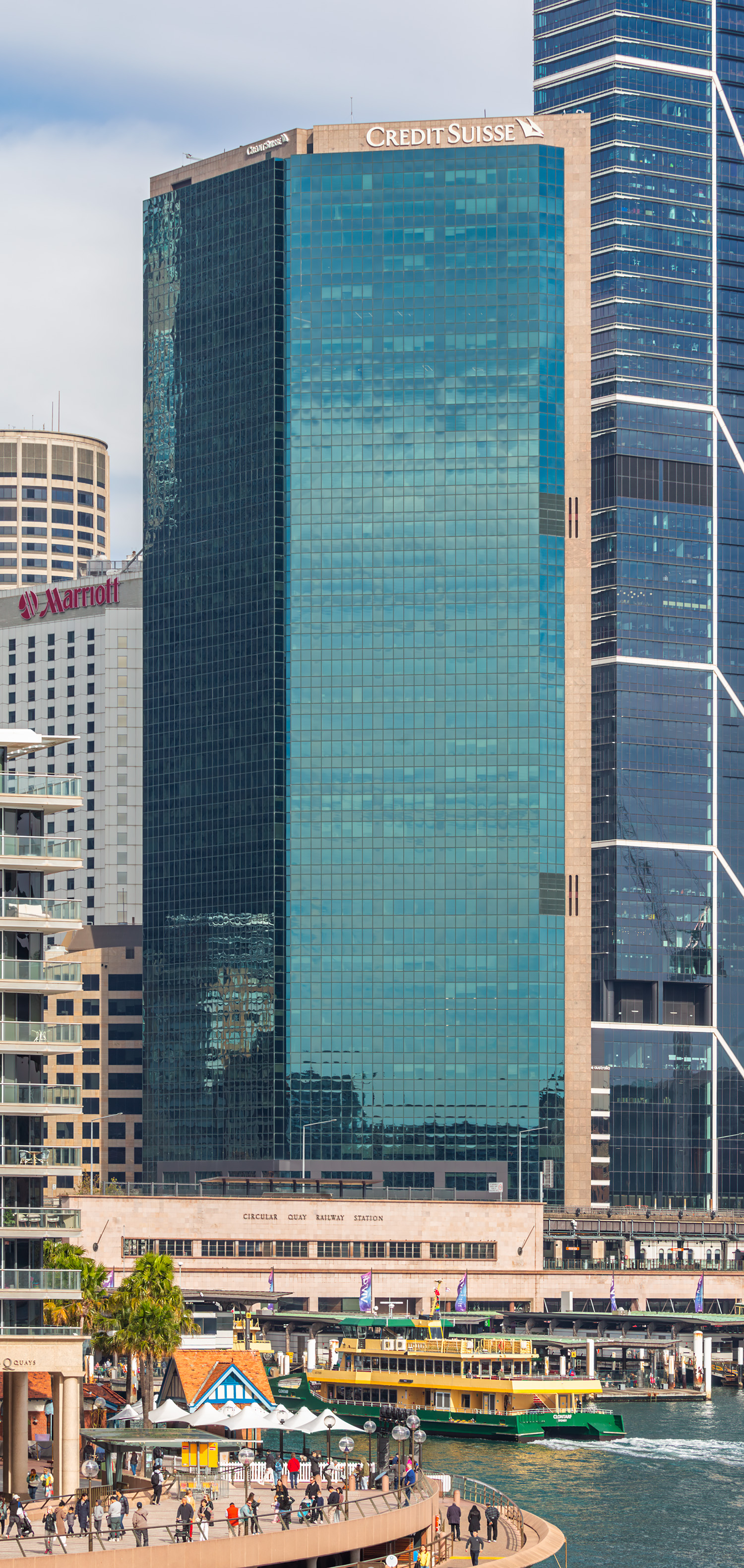 Gateway Plaza, Sydney - View from the northeast. © Mathias Beinling