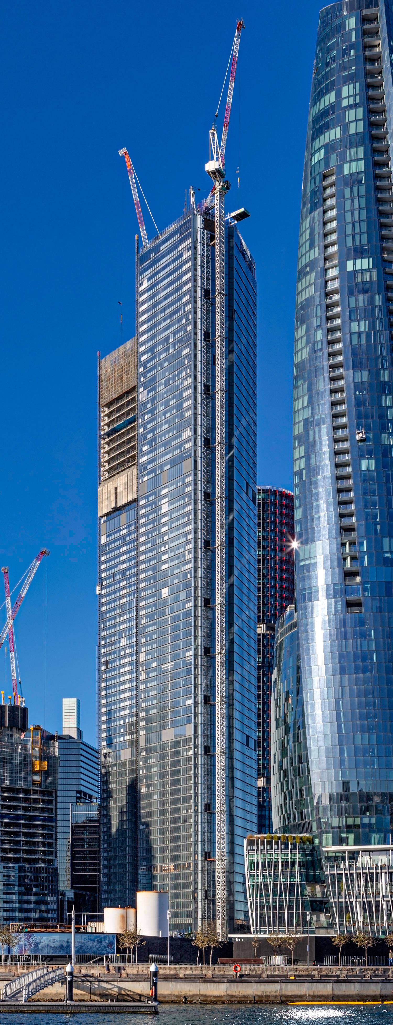 One Sydney Harbour Tower 1, Sydney - View from the north. © Mathias Beinling