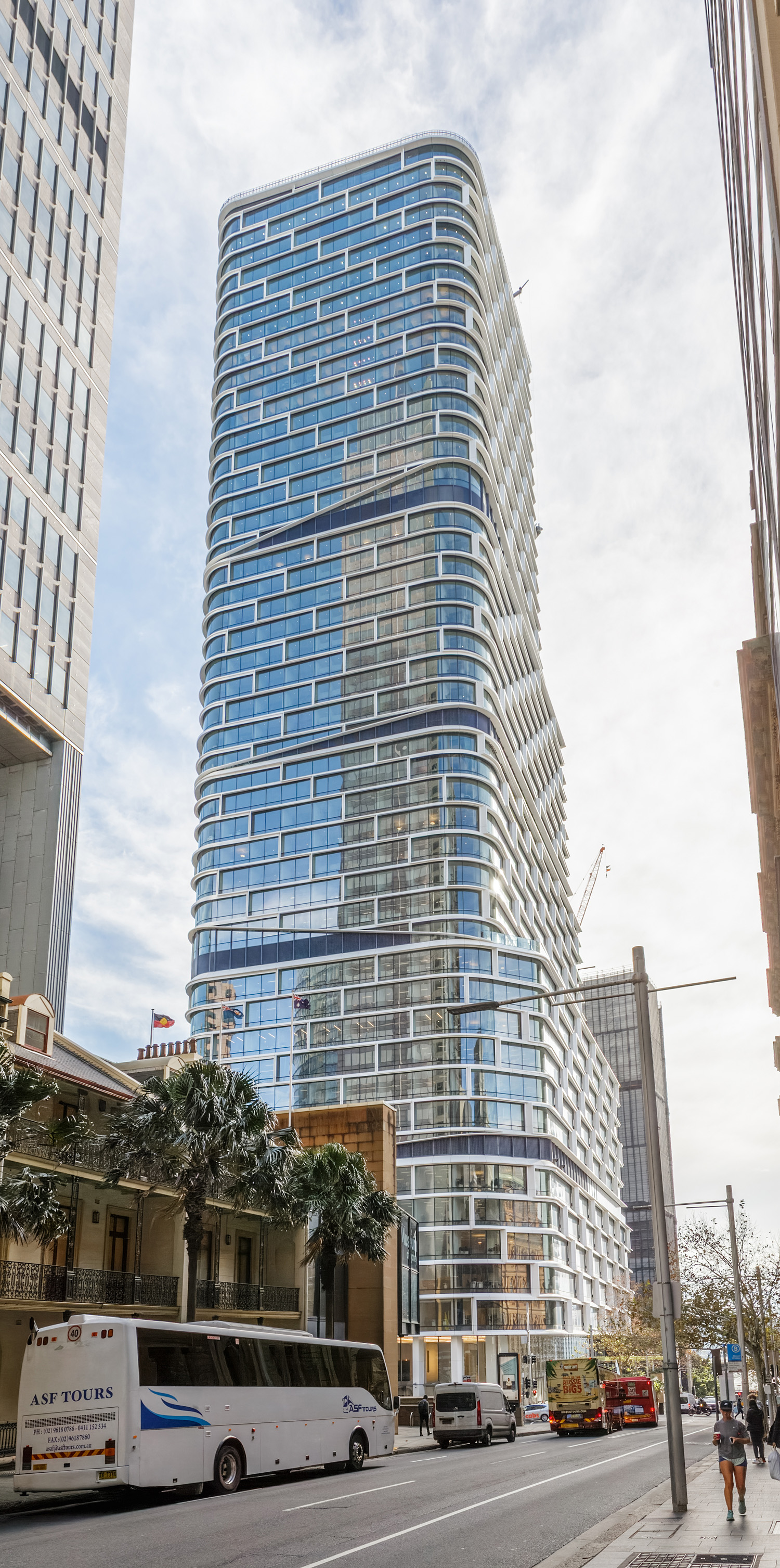 Quay Quarter Tower, Sydney - View from the south. © Mathias Beinling