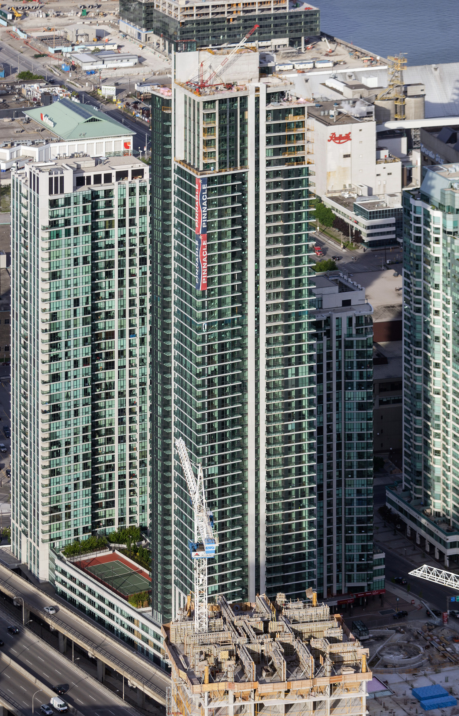 Success Tower 1, Toronto - View from CN Tower. © Mathias Beinling