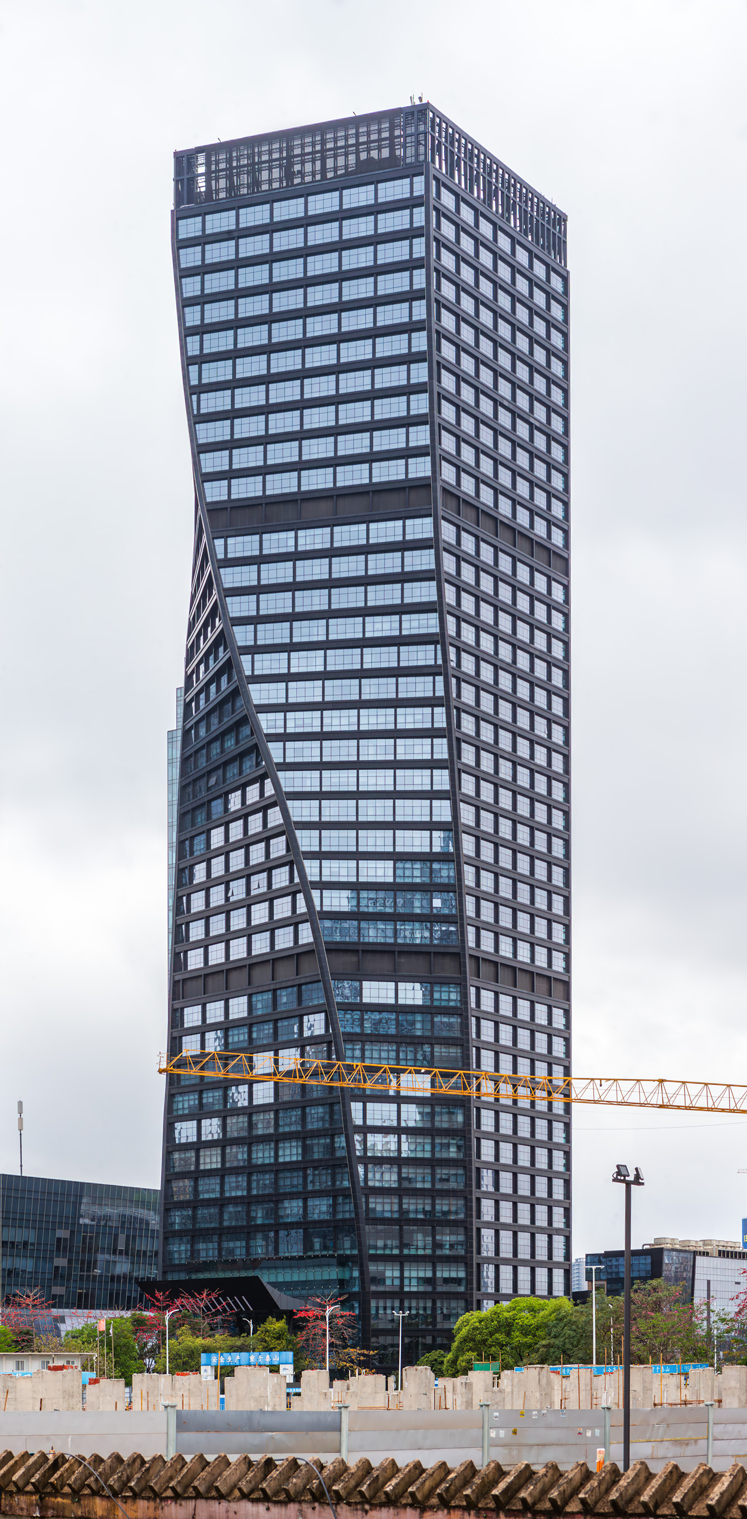 Grand Blue Center, Foshan - View from the southeast. © Mathias Beinling