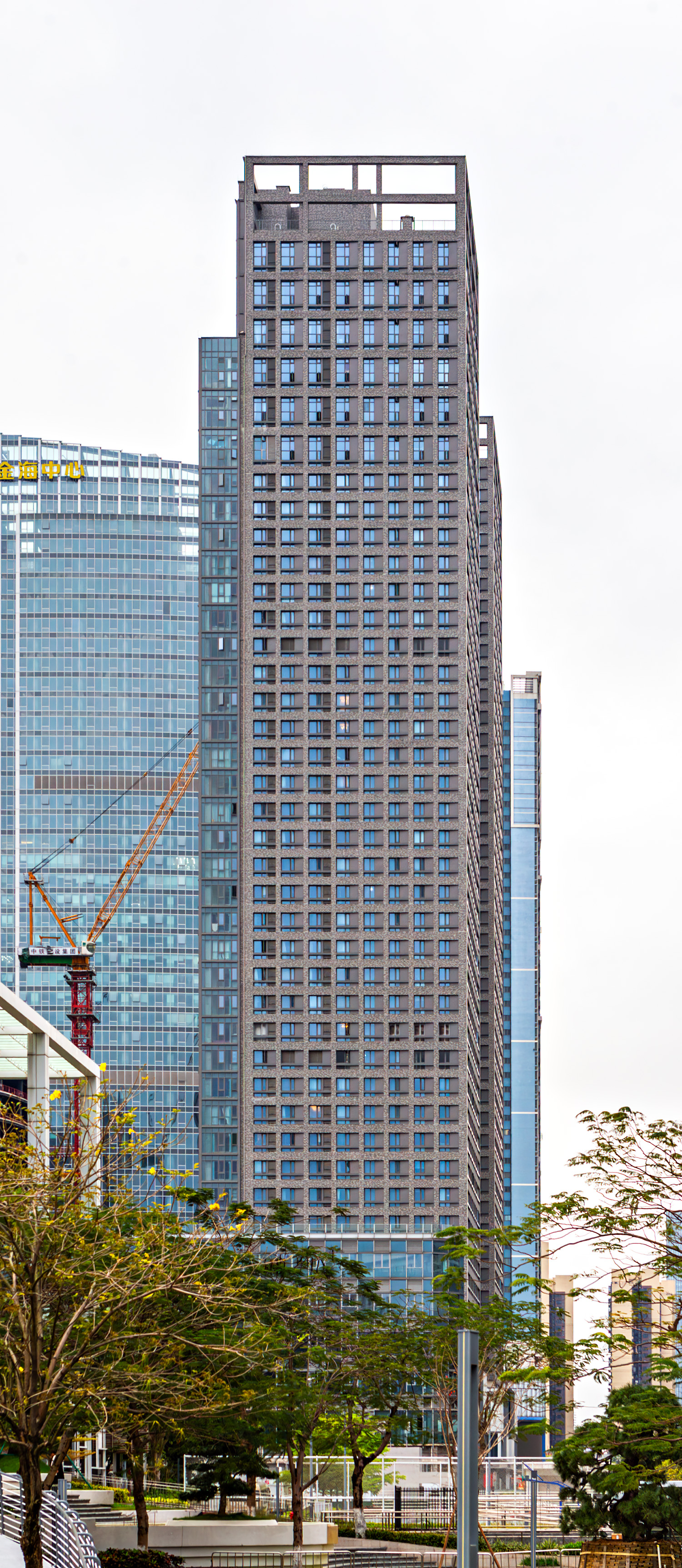 Jinhai M City (Residential Tower 1), Foshan - View from the west. © Mathias Beinling