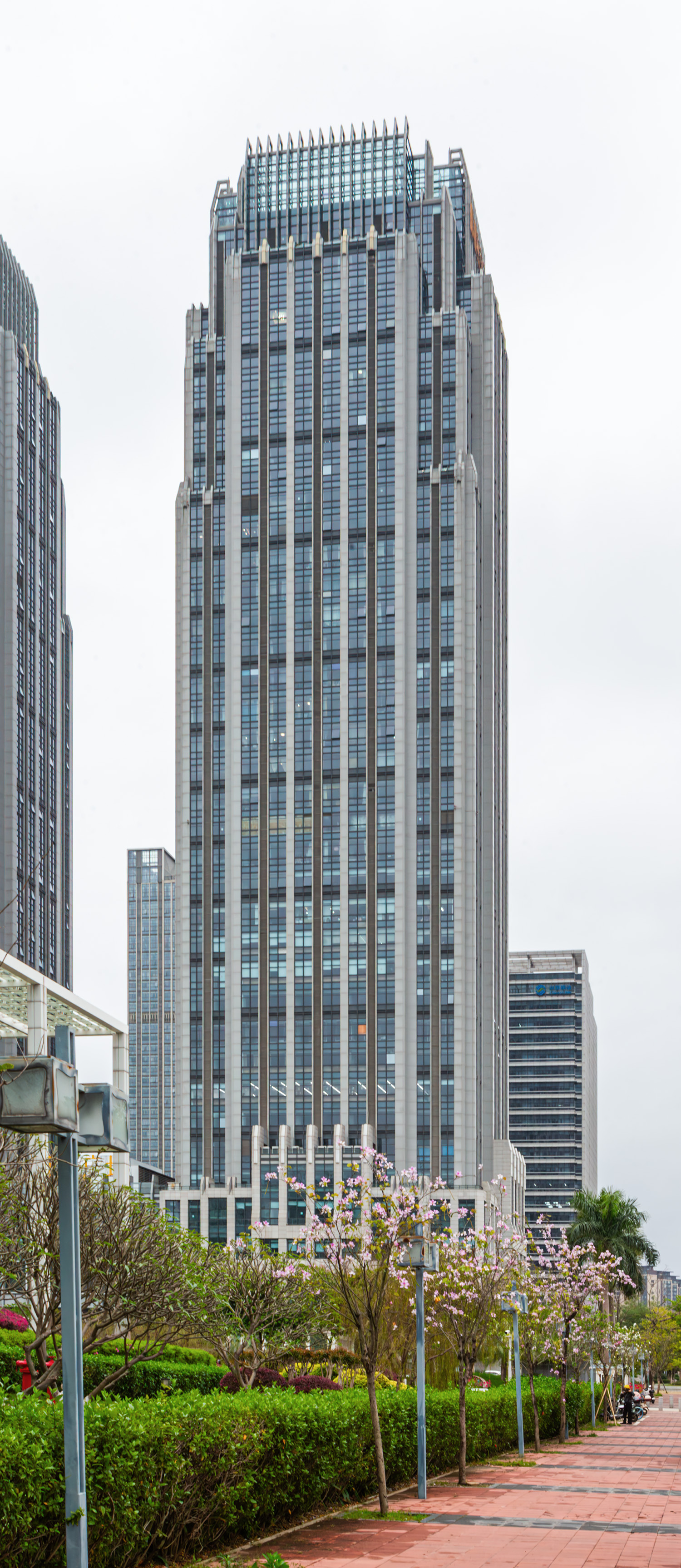Xinrui Plaza Tower 2, Foshan - View from the north. © Mathias Beinling