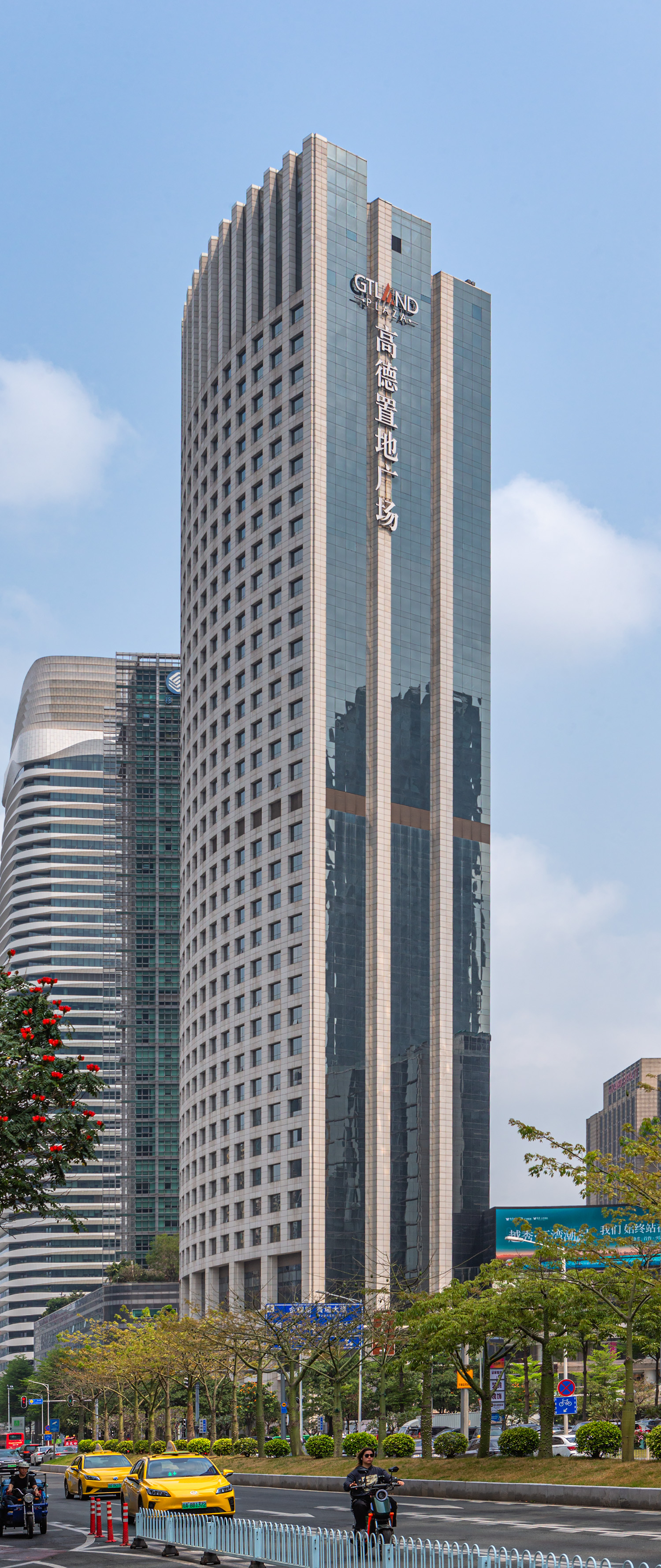 GTLand Plaza Tower A, Guangzhou - View from the south. © Mathias Beinling