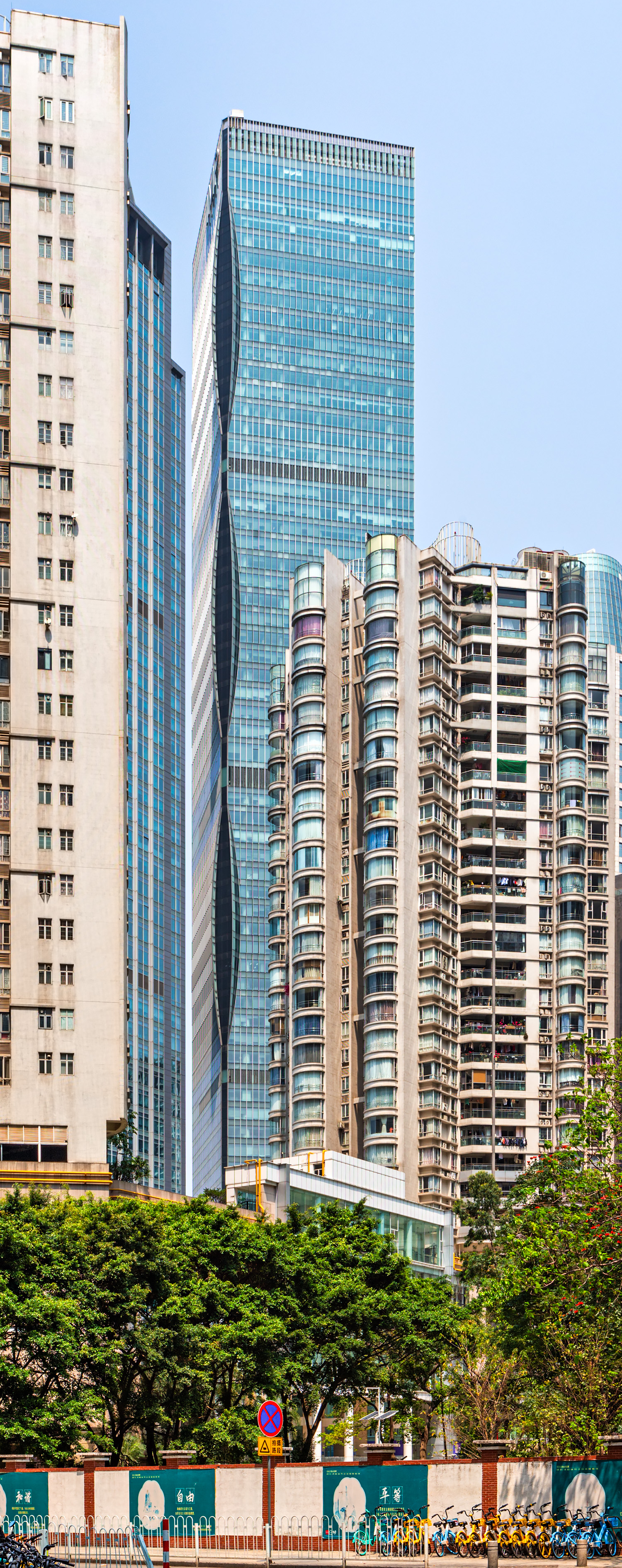 Global City Square, Guangzhou - View from the southeast. © Mathias Beinling