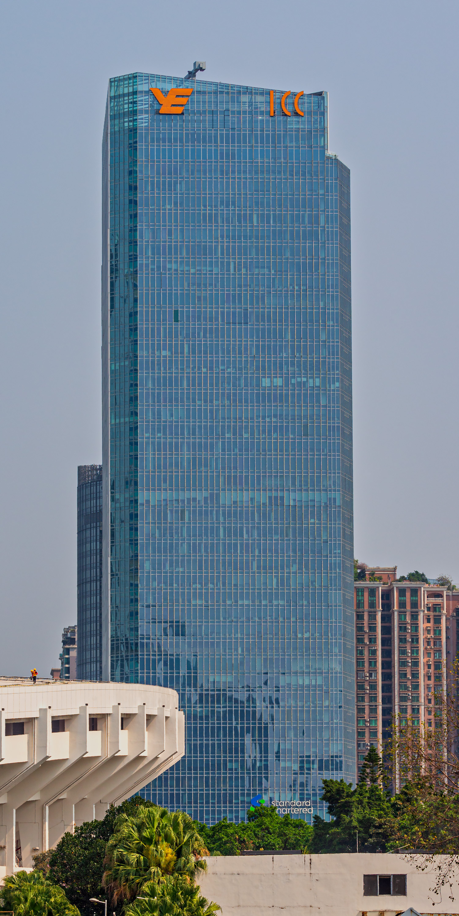 Guangzhou ICC, Guangzhou - View from the south. © Mathias Beinling