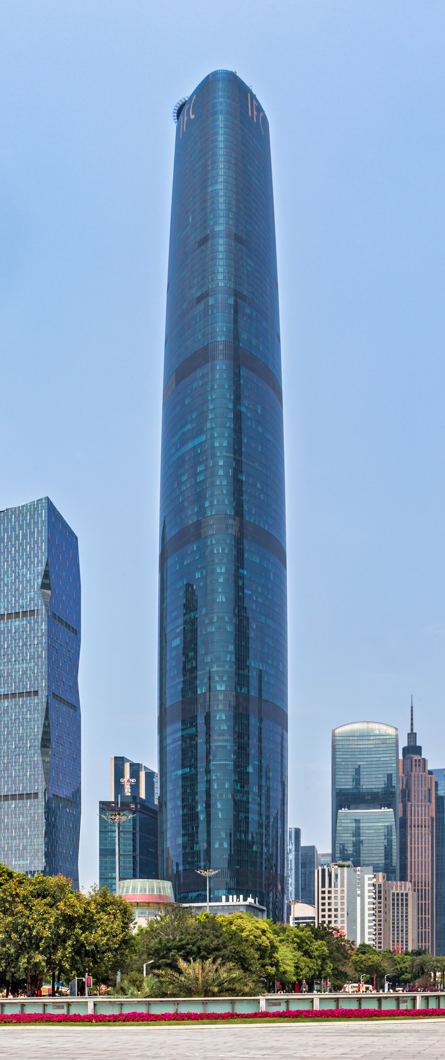 Guangzhou IFC - View from the south