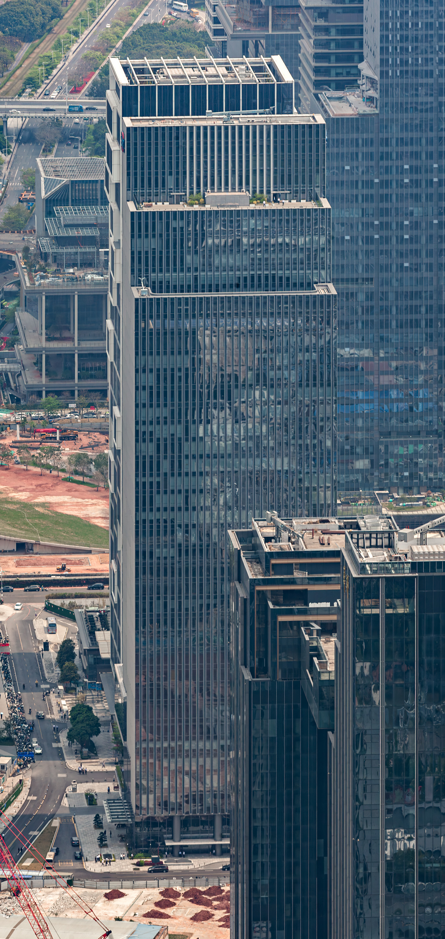 Guangzhou International Shipping Building - View from Canton Tower