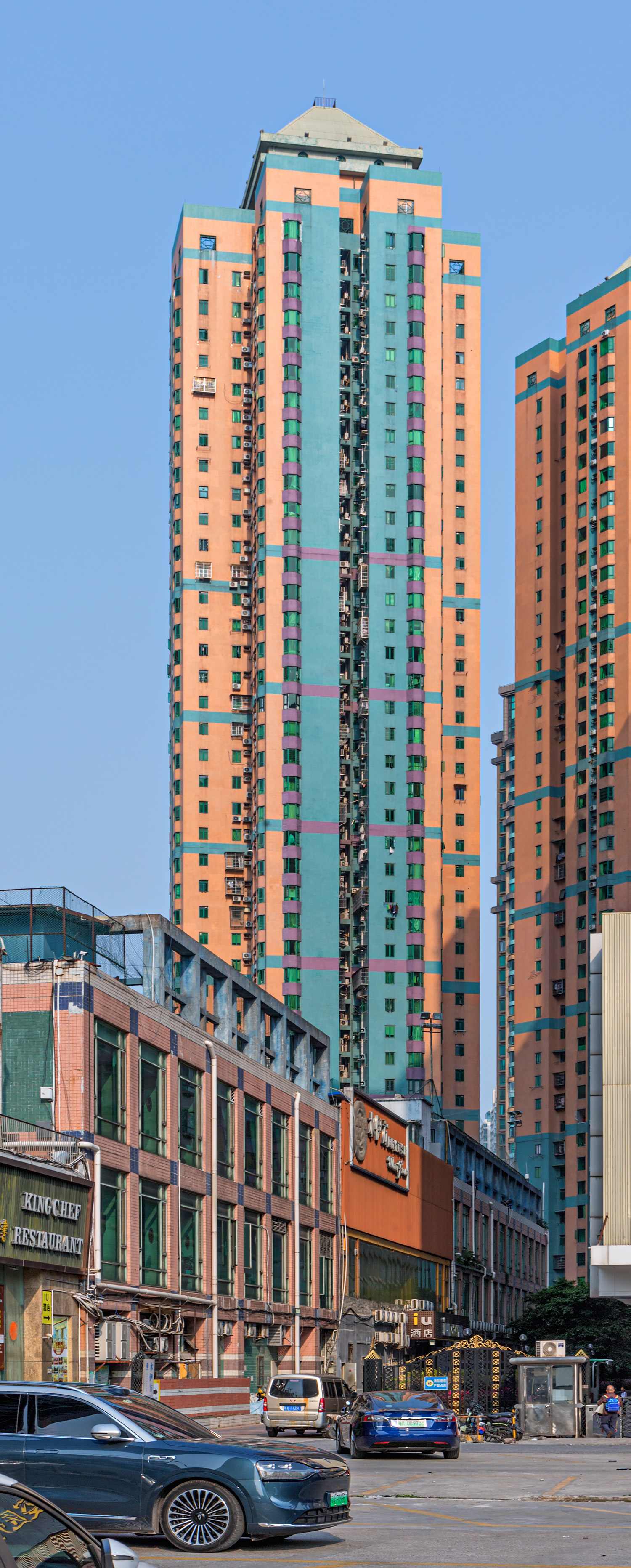 Haizhu Peninsula Garden Tower 4, Guangzhou - View from the west. © Mathias Beinling