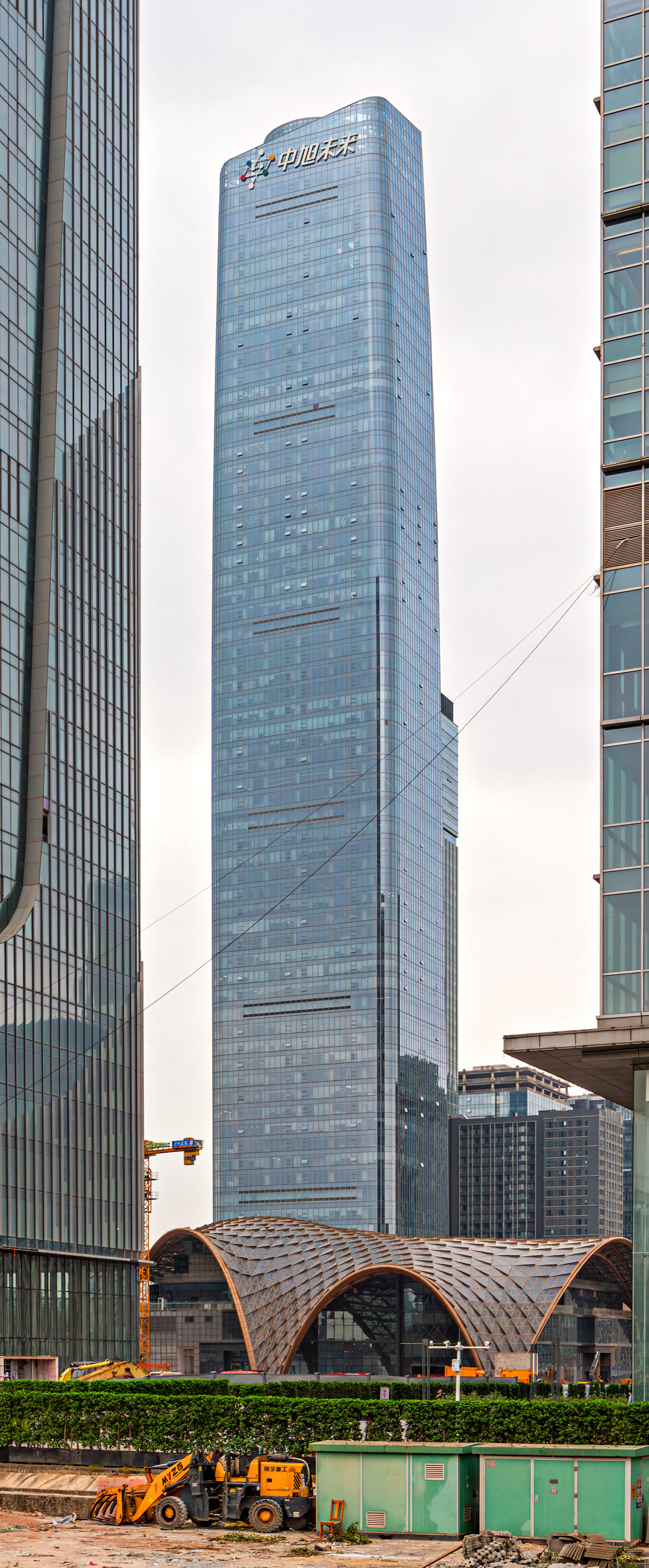 Huijin Center 1 - View from the west
