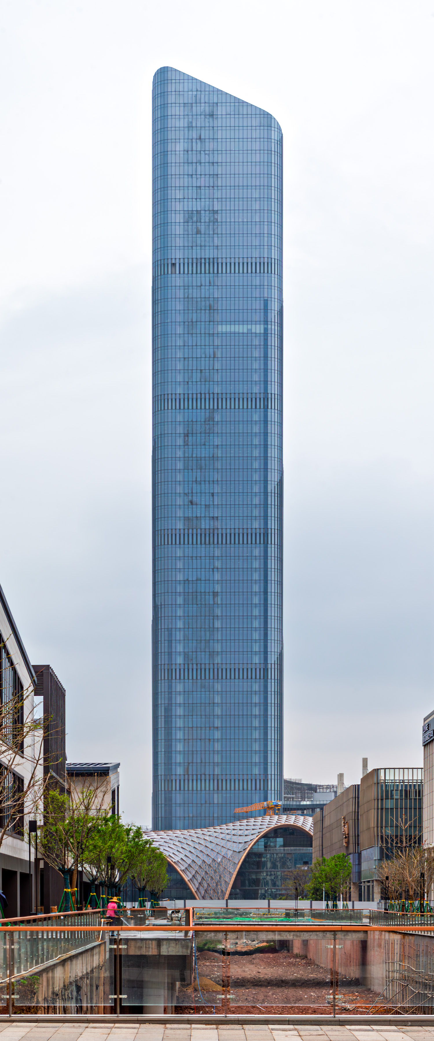 Junchao Plaza - View from the east