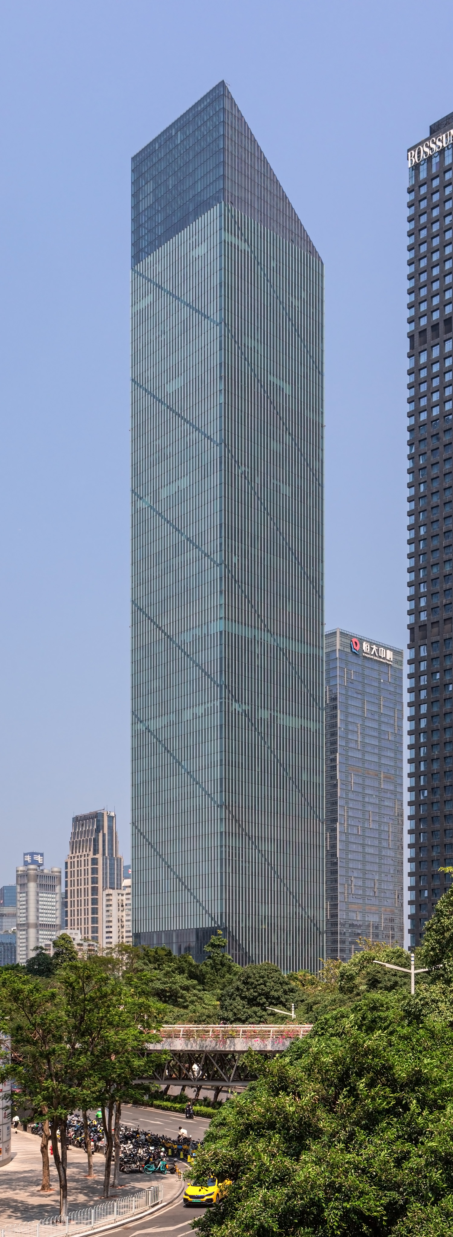 Leatop Plaza, Guangzhou - View from the southwest. © Mathias Beinling